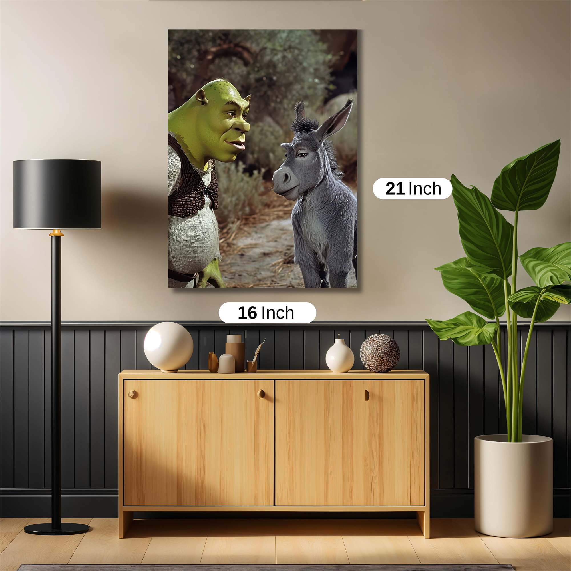 Shrek Serene Safe Wall Magnetic / M