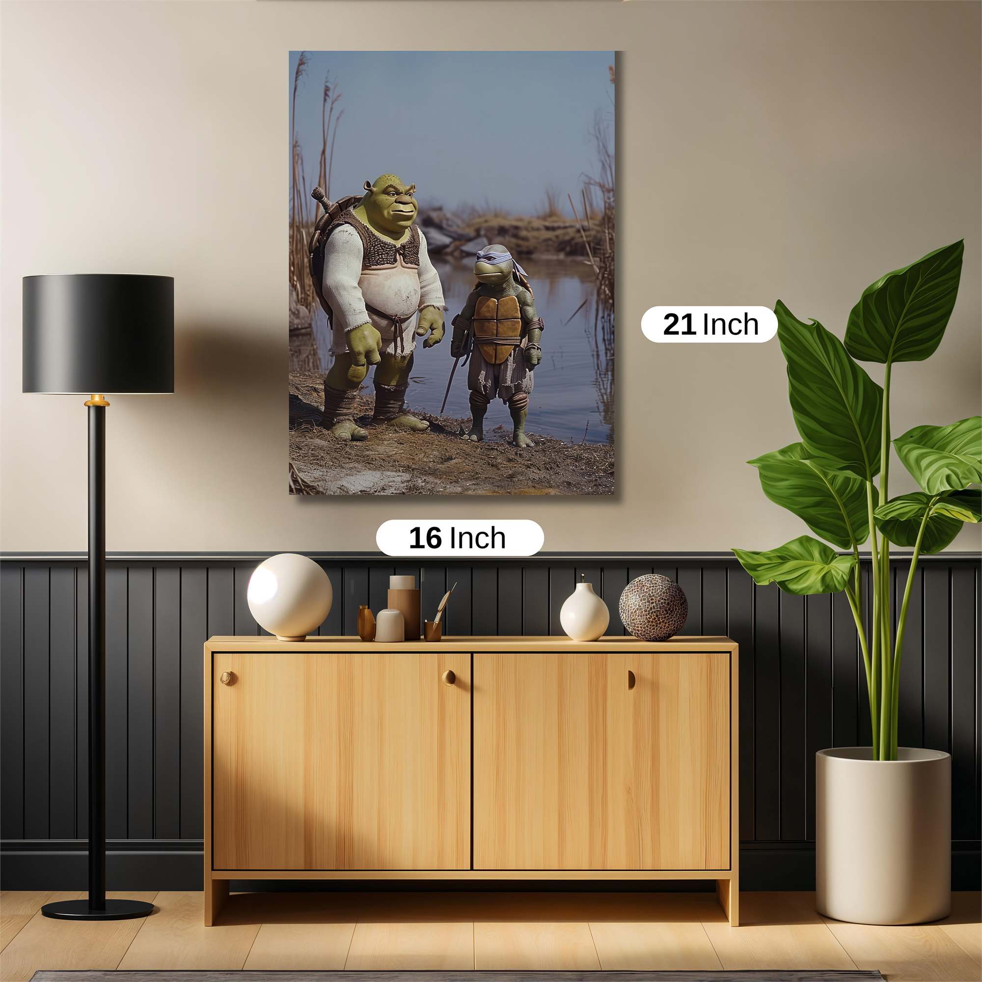 Shrek Serene Safe Wall Magnetic / M