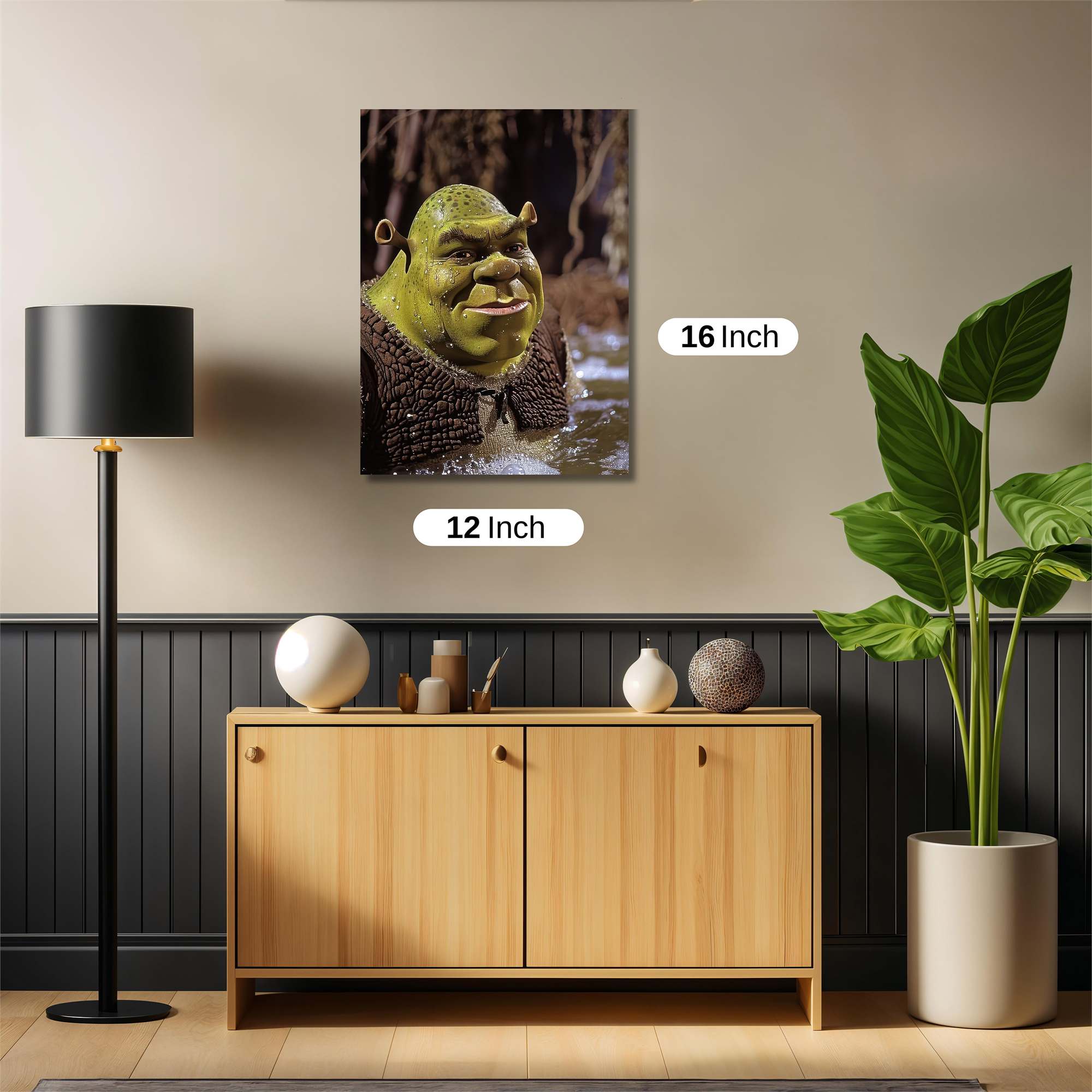 Shrek Serene Safe Wall Magnetic / M