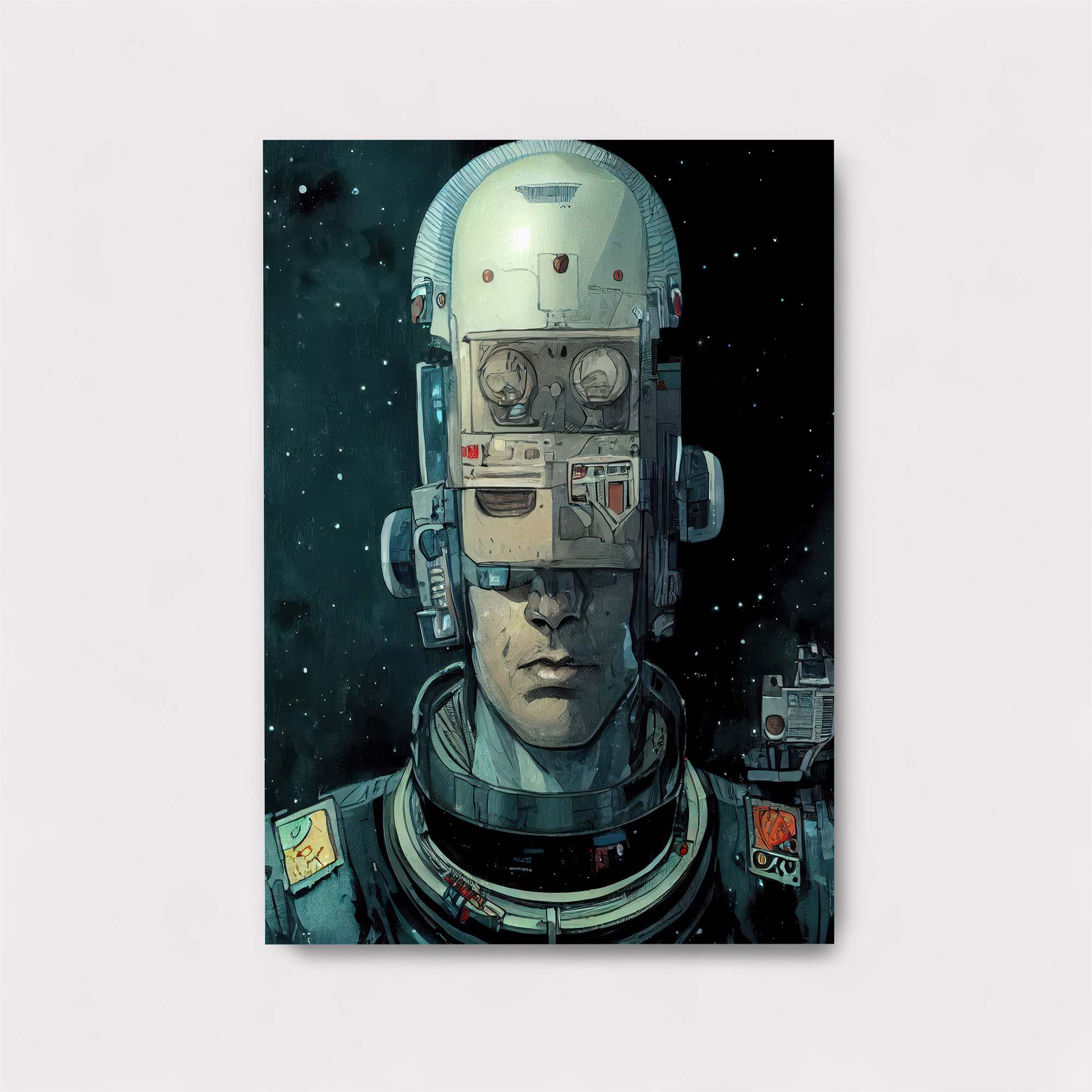Robot Enigma Safe Wall Magnetic / M