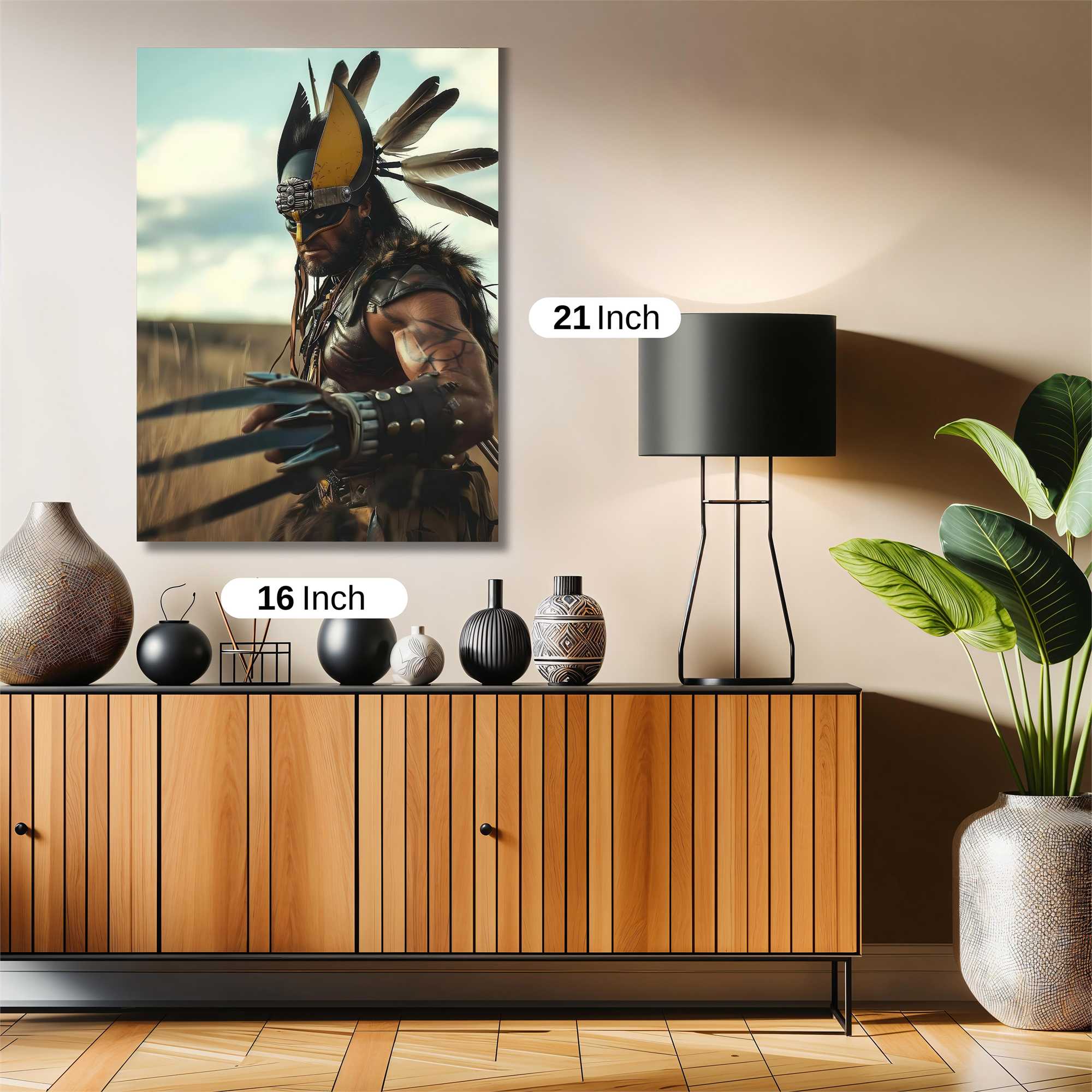 Warrior Fierce Safe Wall Magnetic / M