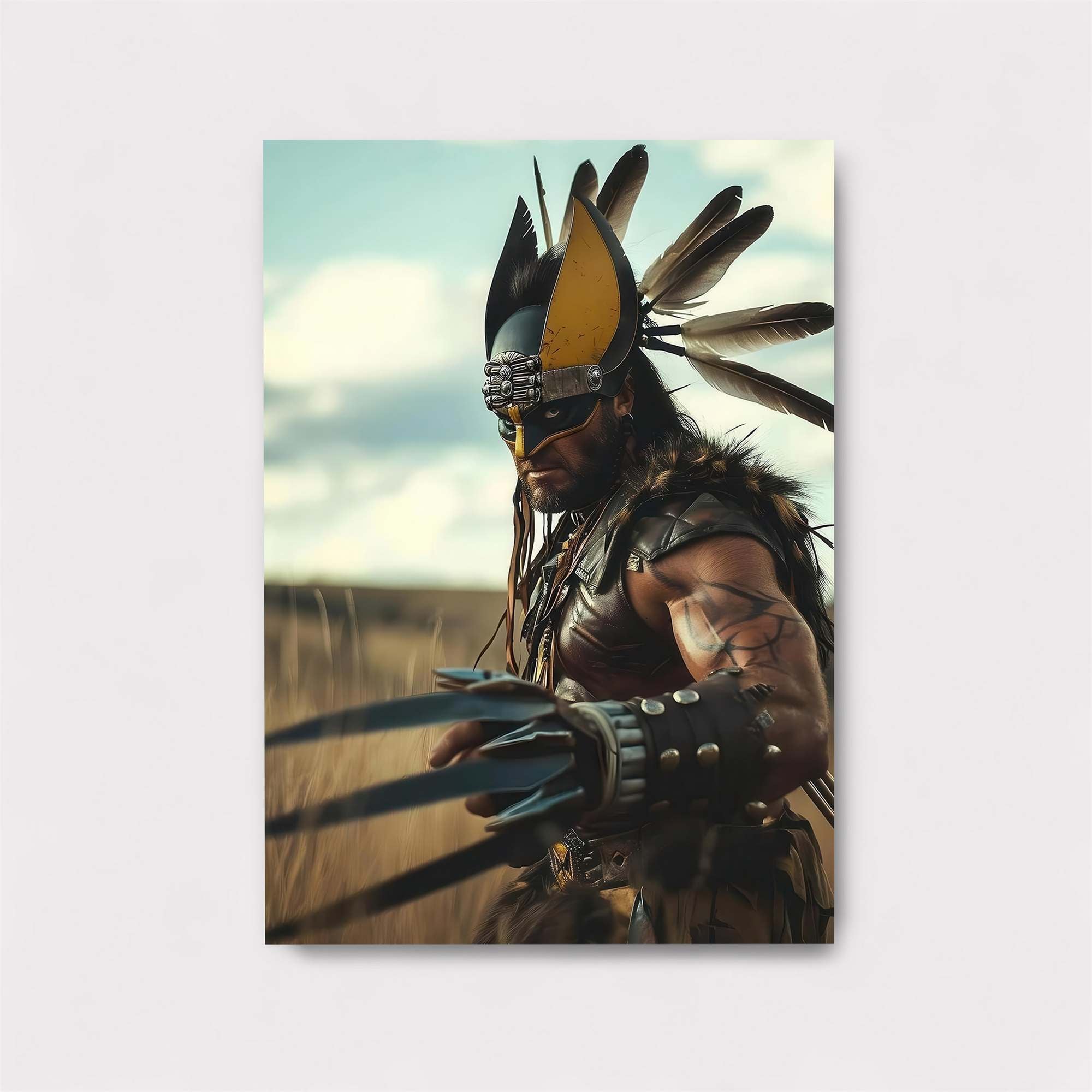 Warrior Fierce Safe Wall Magnetic / M