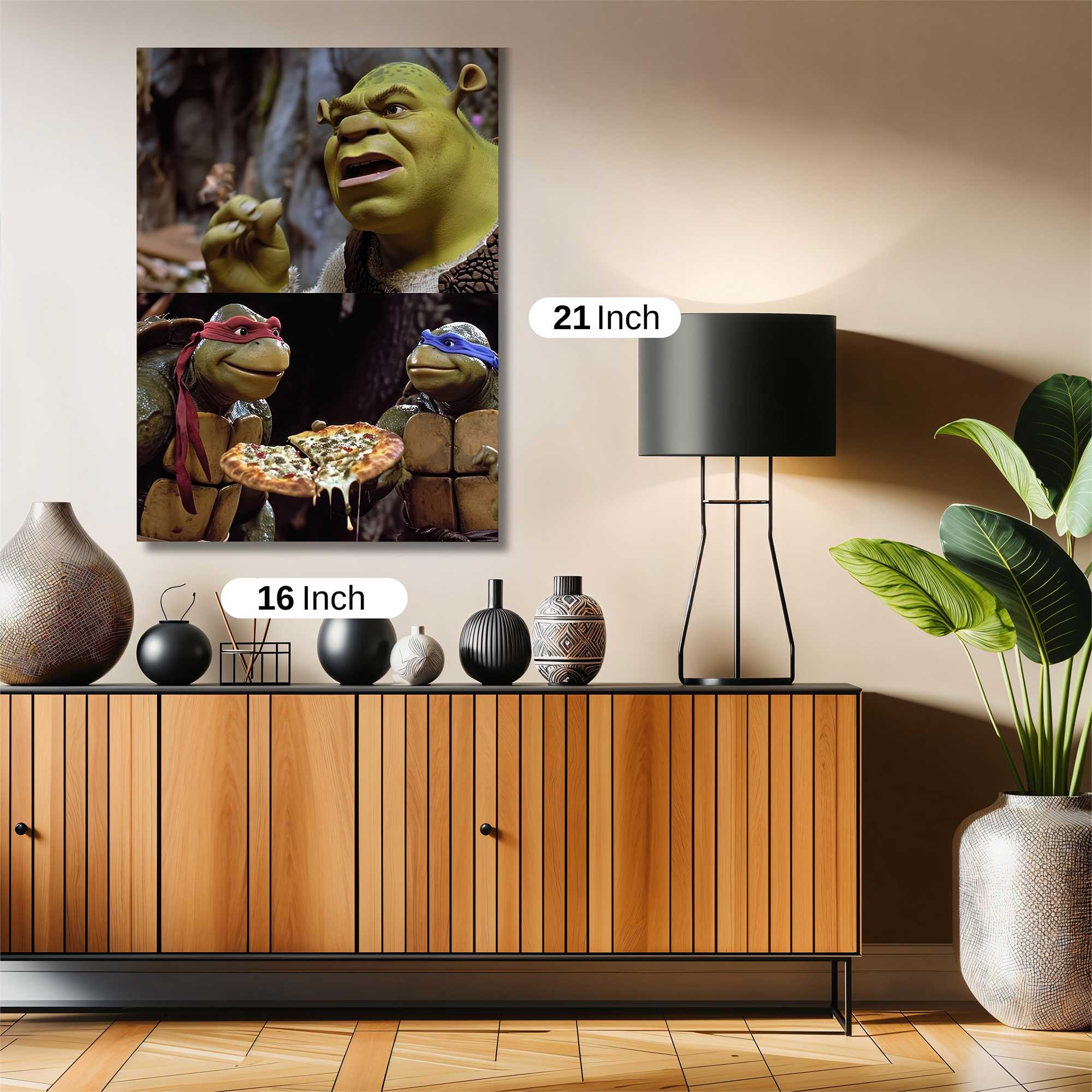 Shrek Amused Safe Wall Magnetic / M
