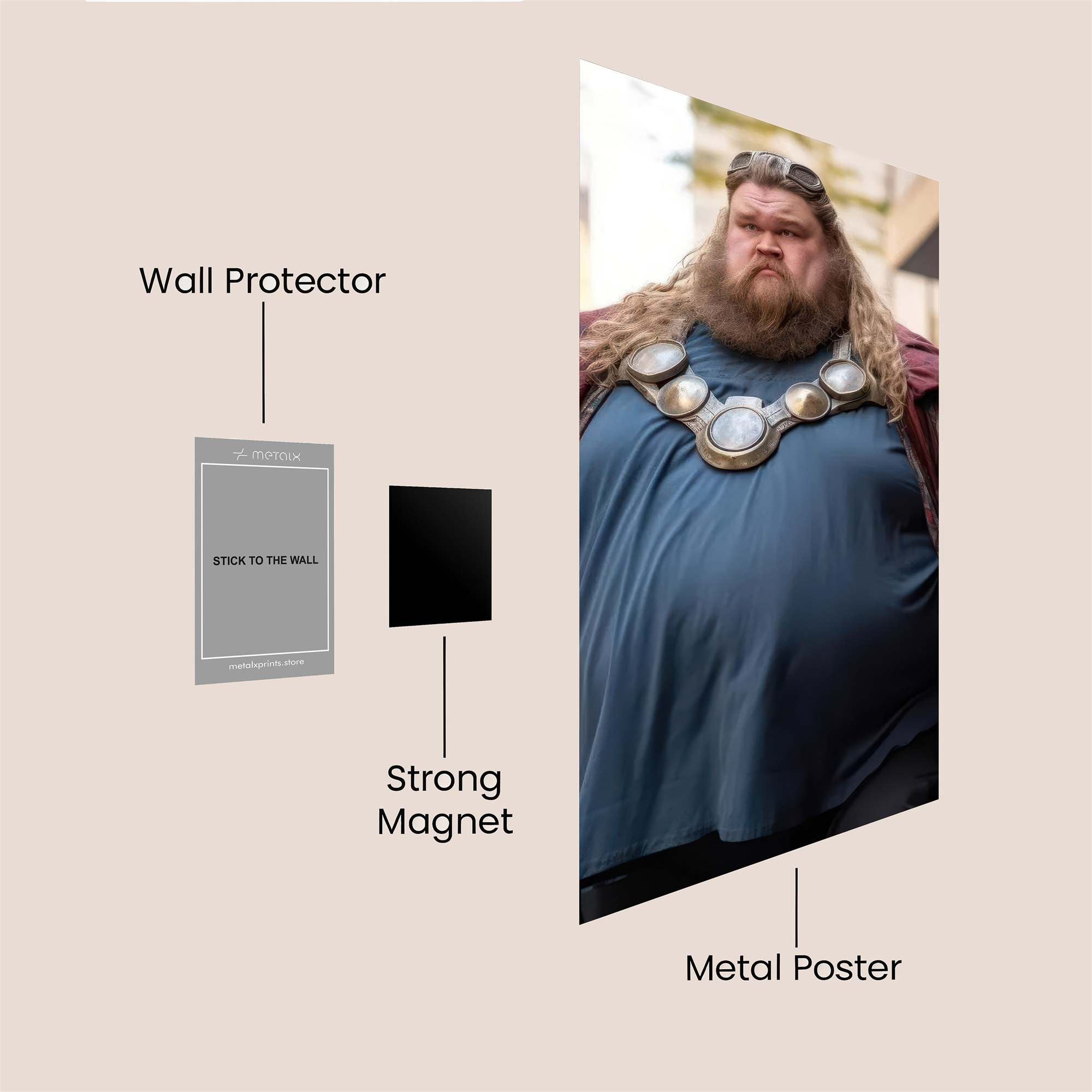 Thor Melancholy Safe Wall Magnetic / M