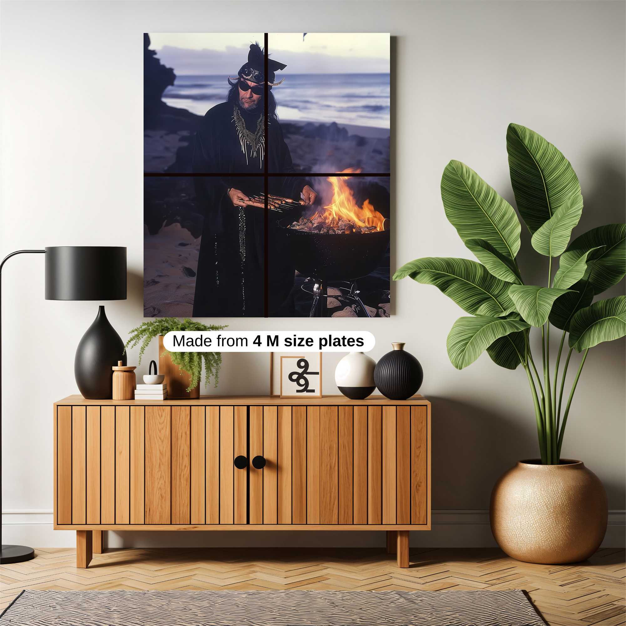 Shamanic Feast Safe Wall Magnetic / M