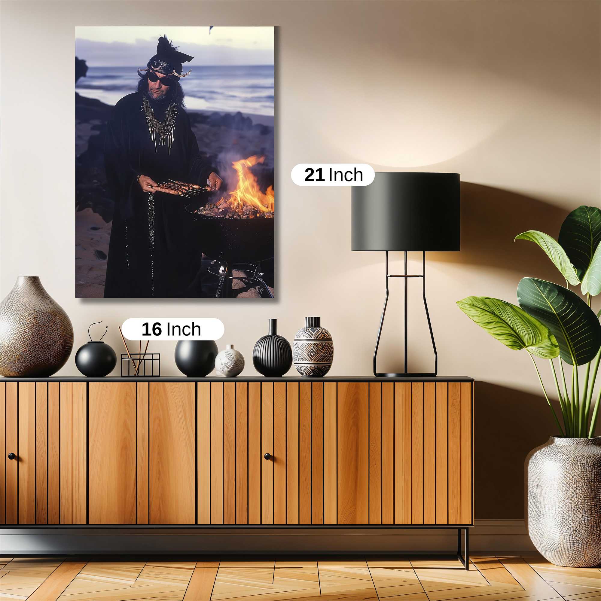 Shamanic Feast Safe Wall Magnetic / M