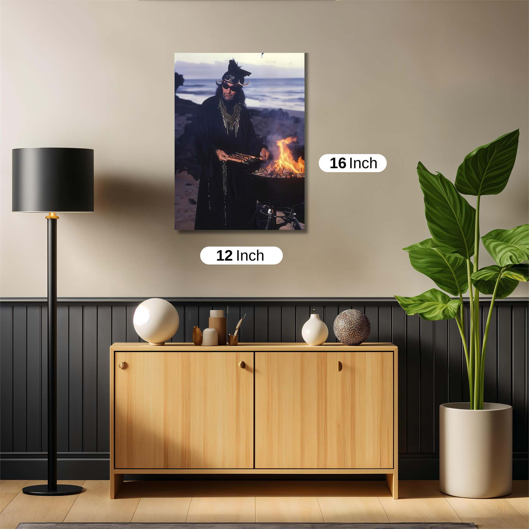 Shamanic Feast Safe Wall Magnetic / M