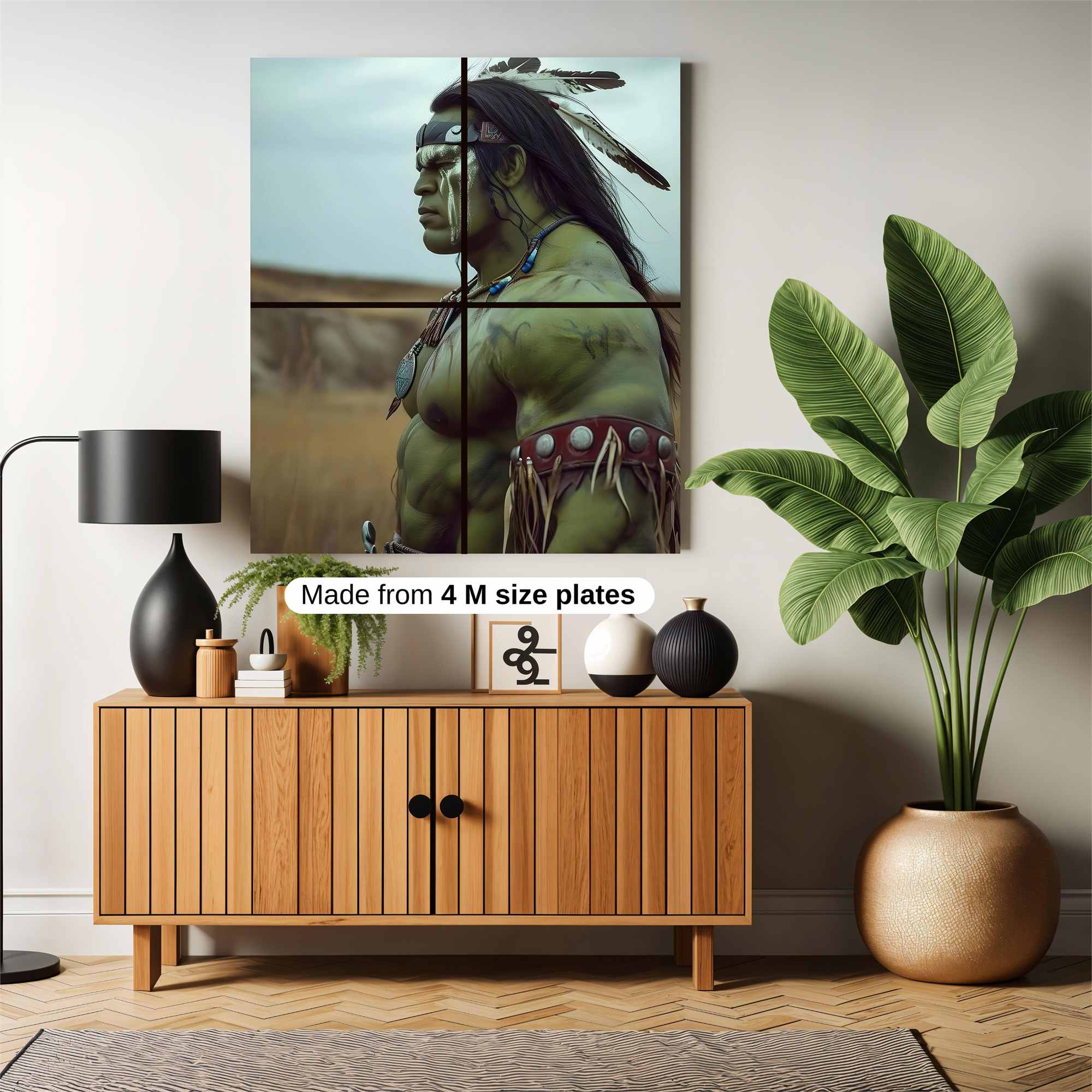 Hulk Warrior Safe Wall Magnetic / M