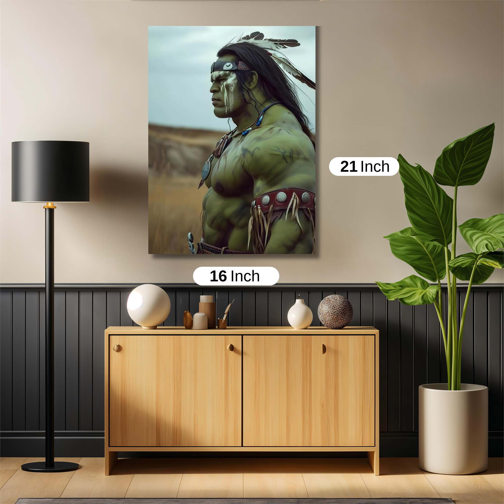 Hulk Warrior Safe Wall Magnetic / M