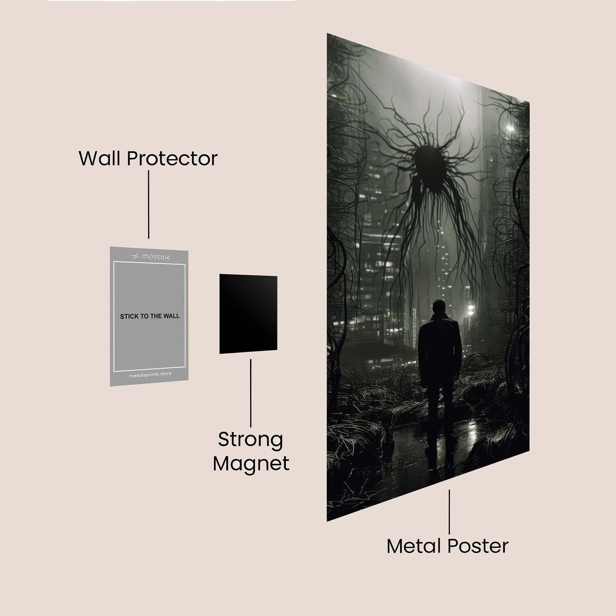 Cthulhu Dream Safe Wall Magnetic / M