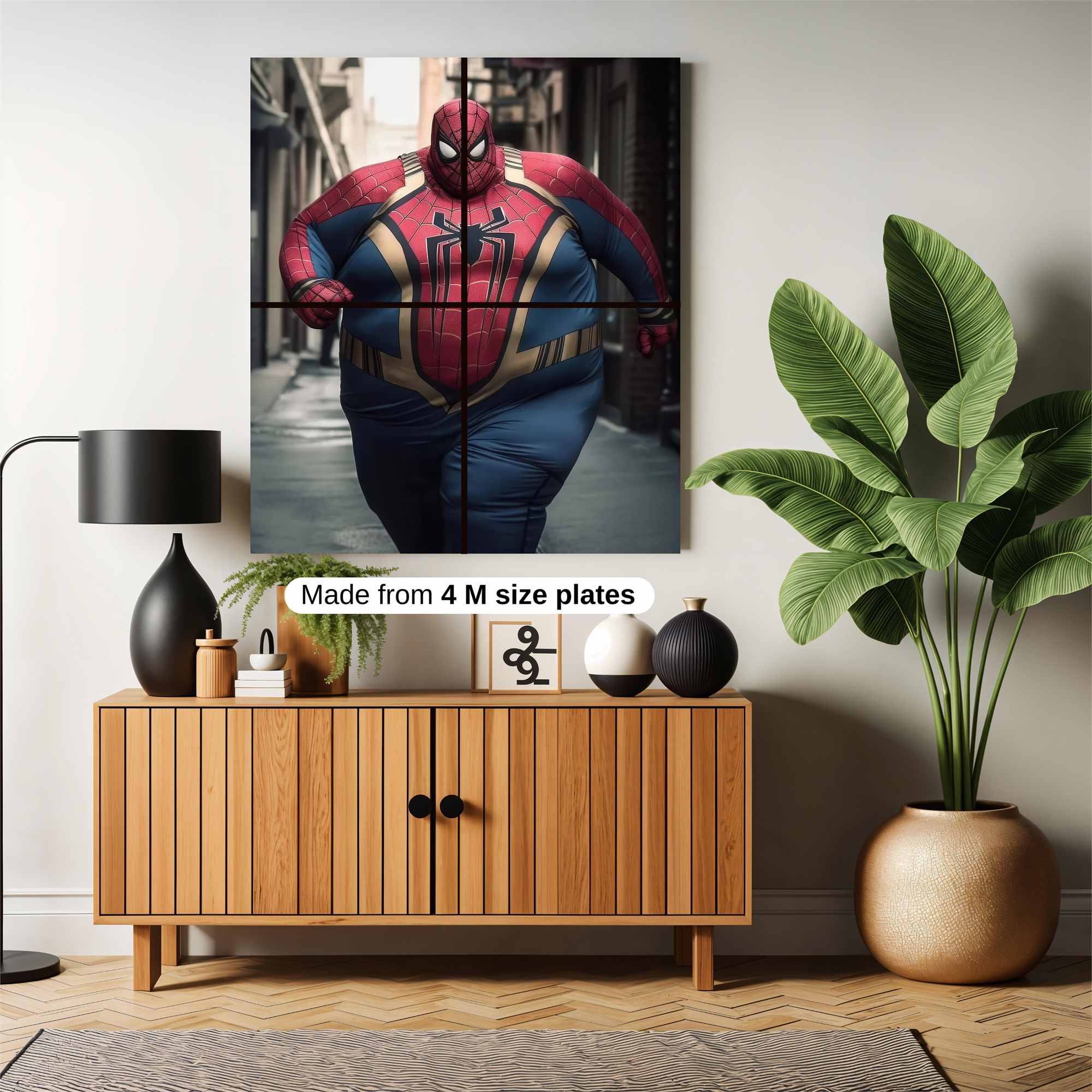 Spider Bloated Safe Wall Magnetic / M