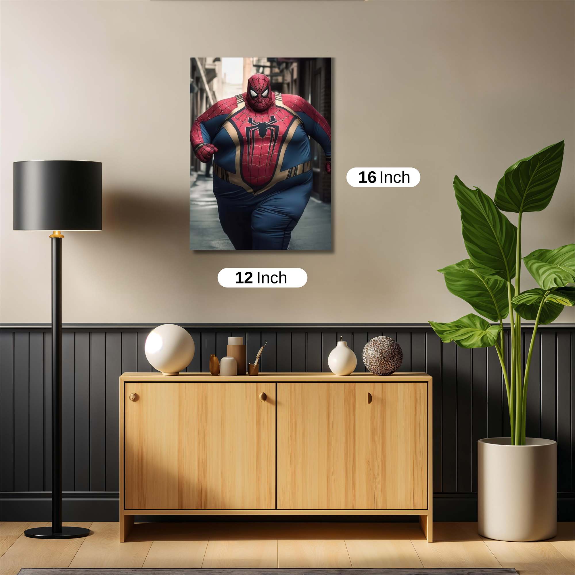 Spider Bloated Safe Wall Magnetic / M