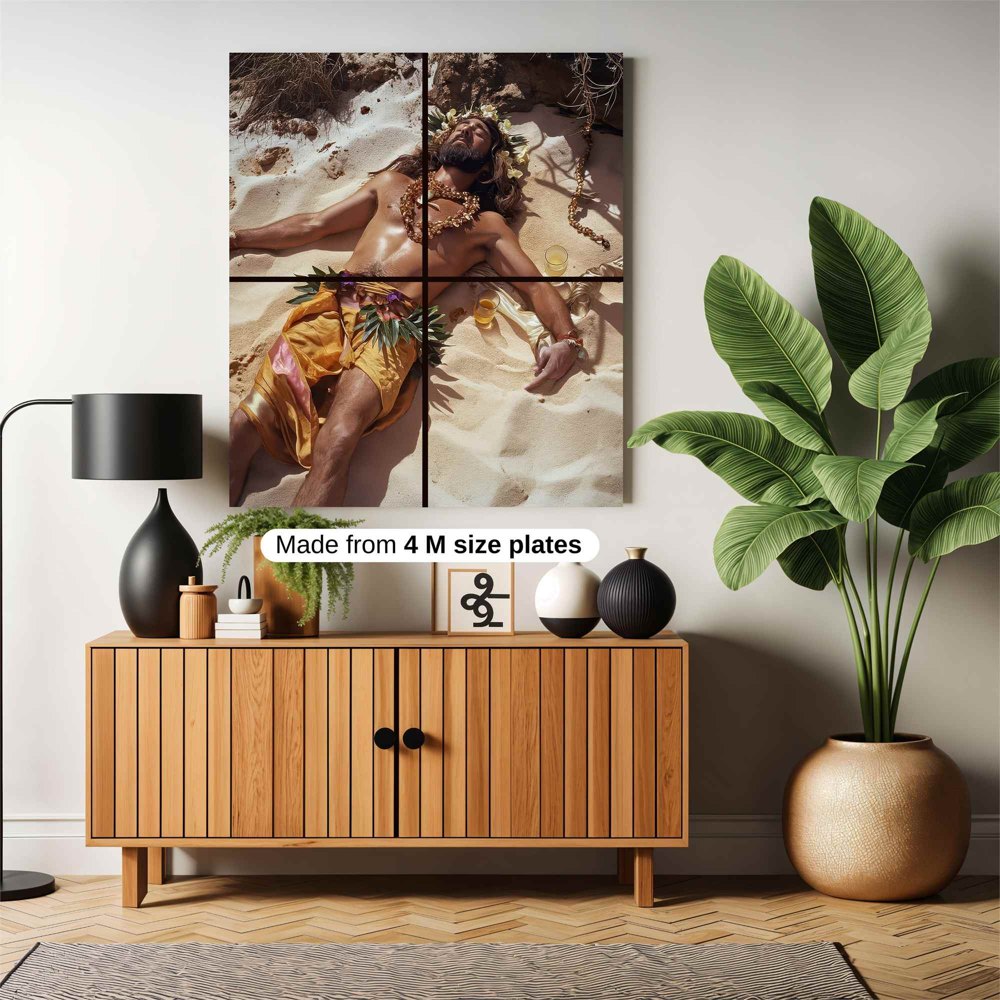 Beach Serenity Safe Wall Magnetic / M