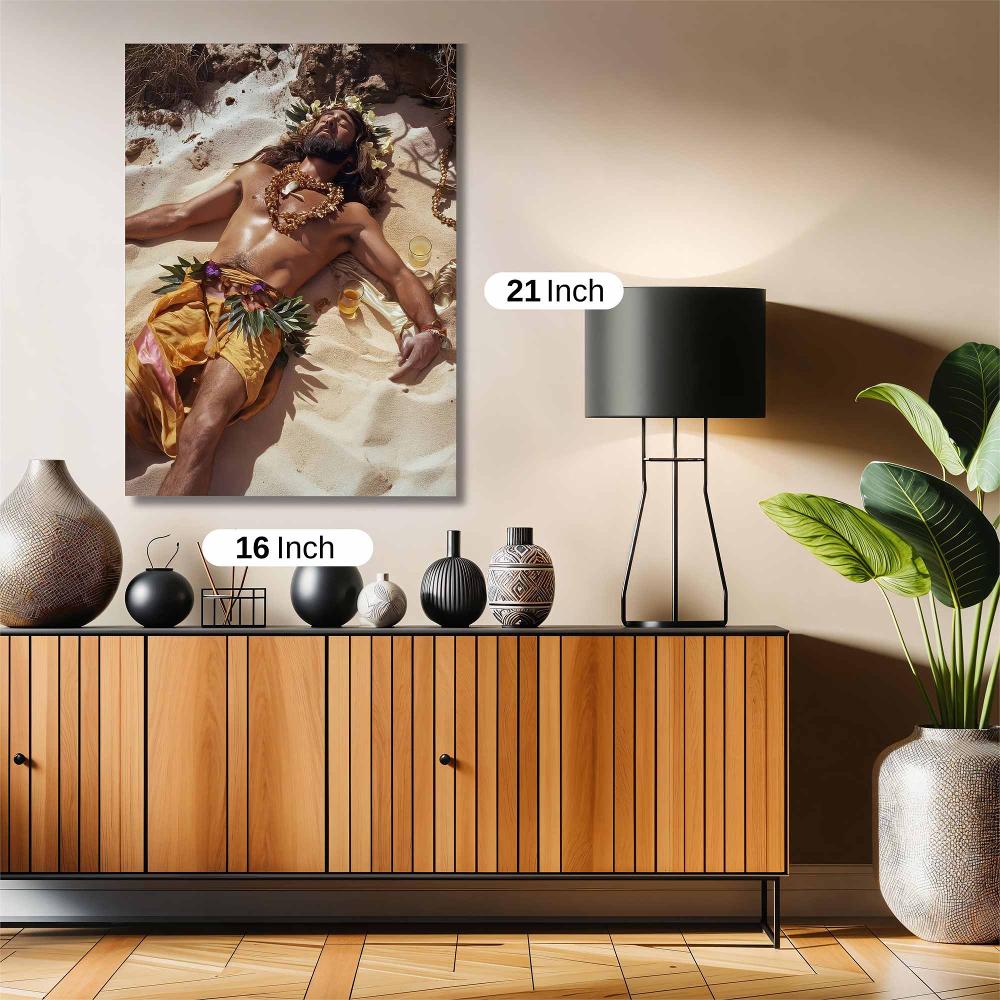 Beach Serenity Safe Wall Magnetic / M