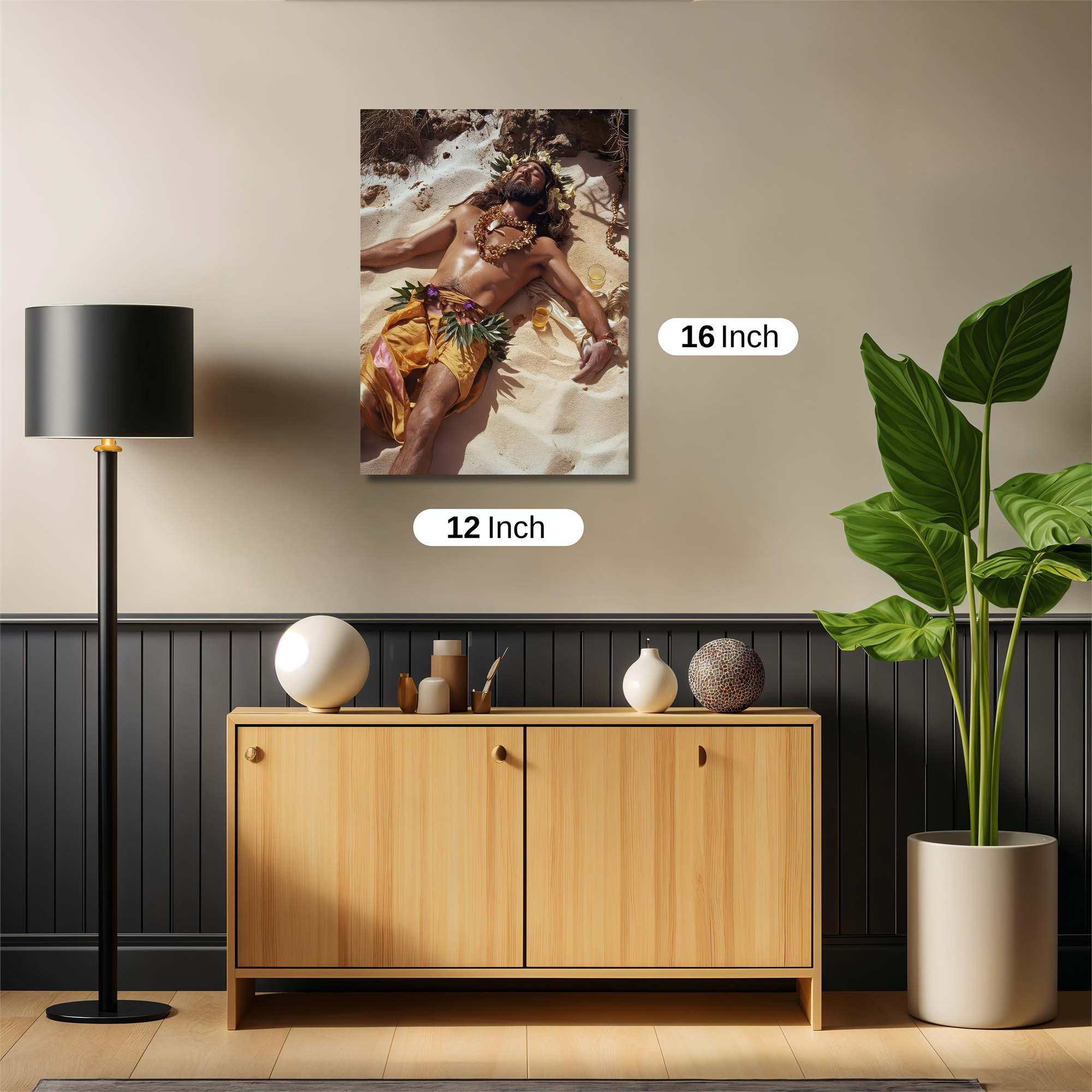 Beach Serenity Safe Wall Magnetic / M