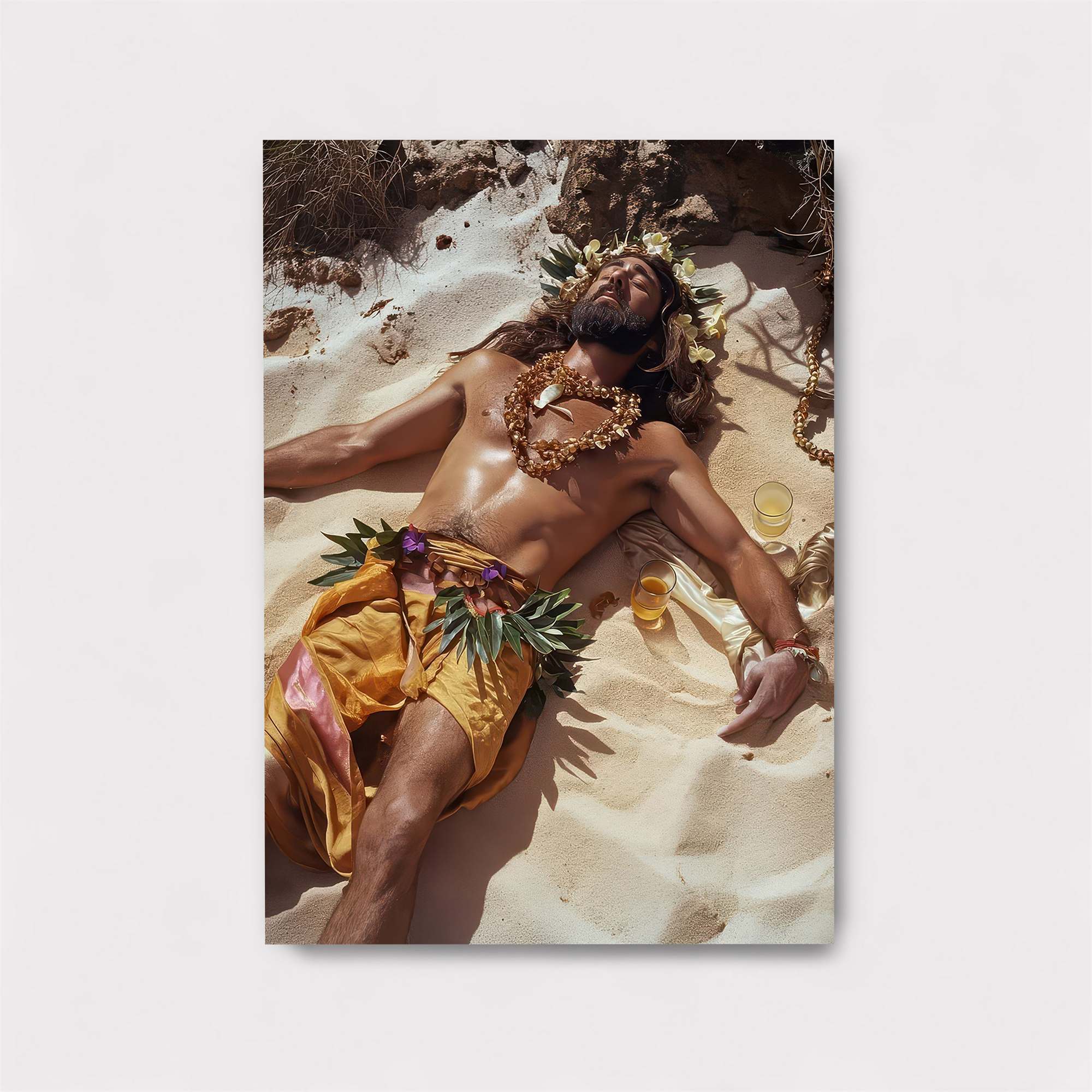 Beach Serenity Safe Wall Magnetic / M
