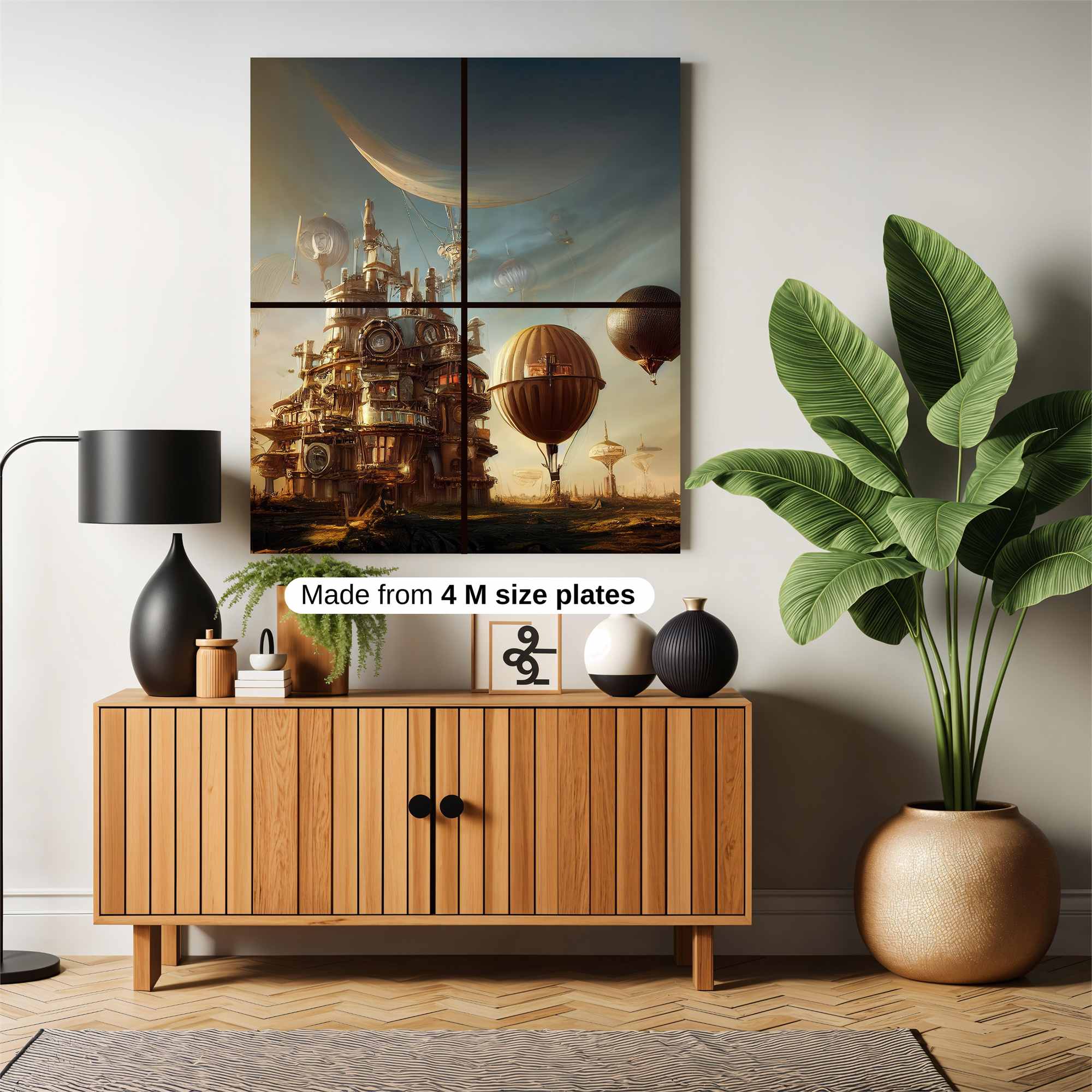Steampunk Serenity Safe Wall Magnetic / M