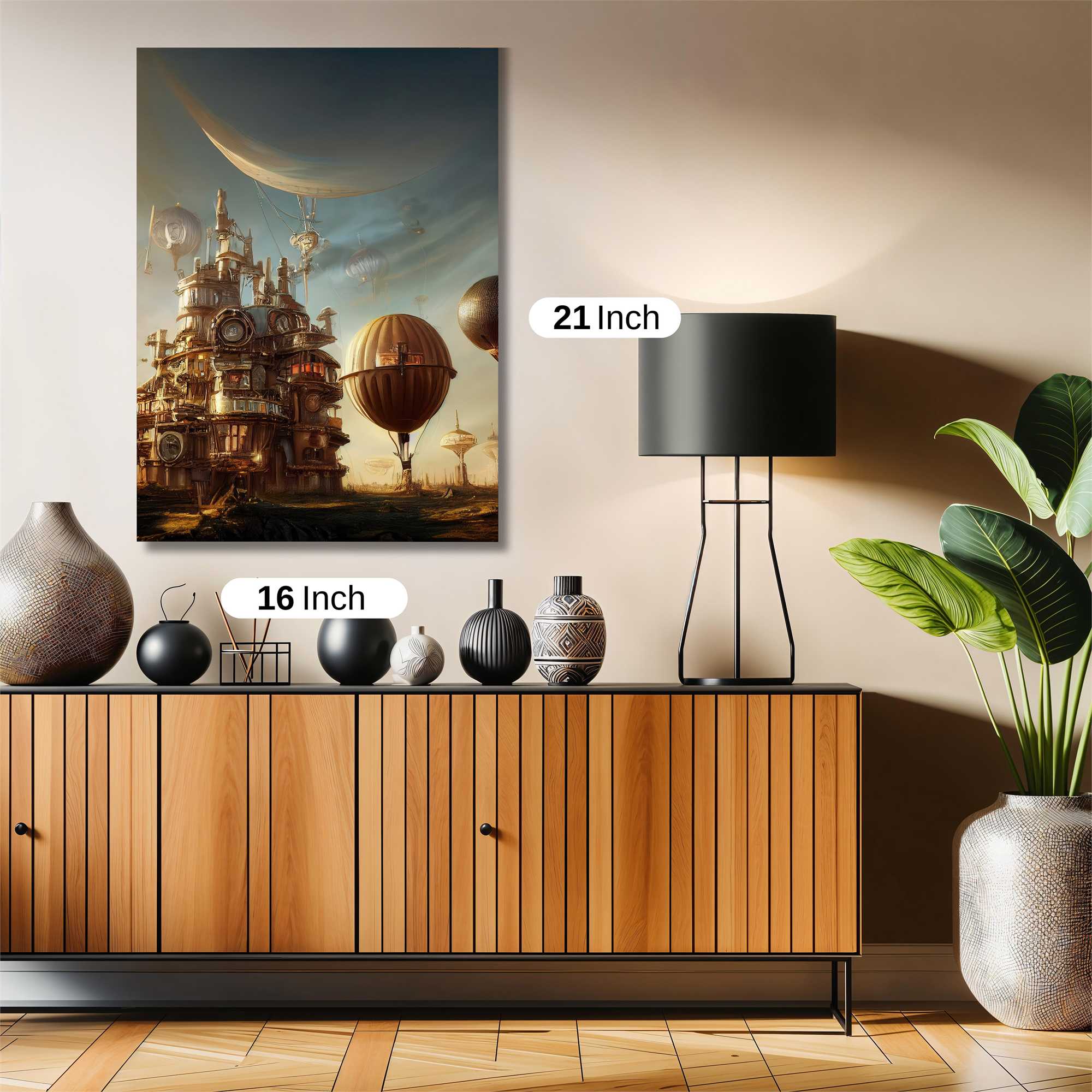 Steampunk Serenity Safe Wall Magnetic / M