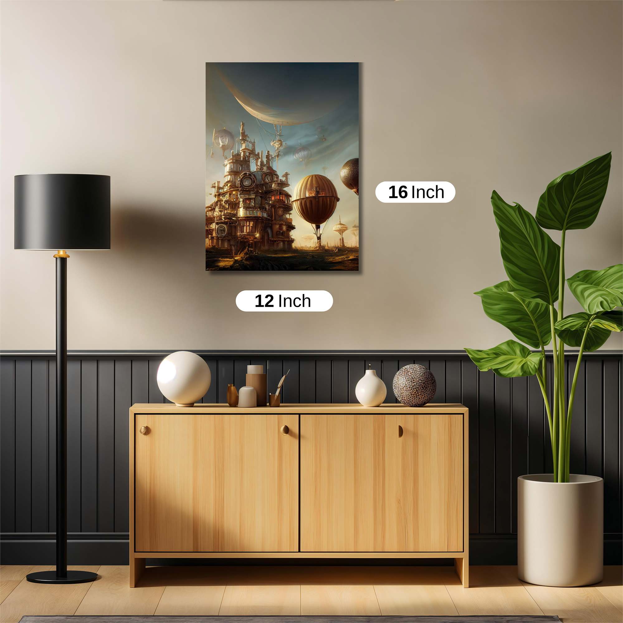 Steampunk Serenity Safe Wall Magnetic / M