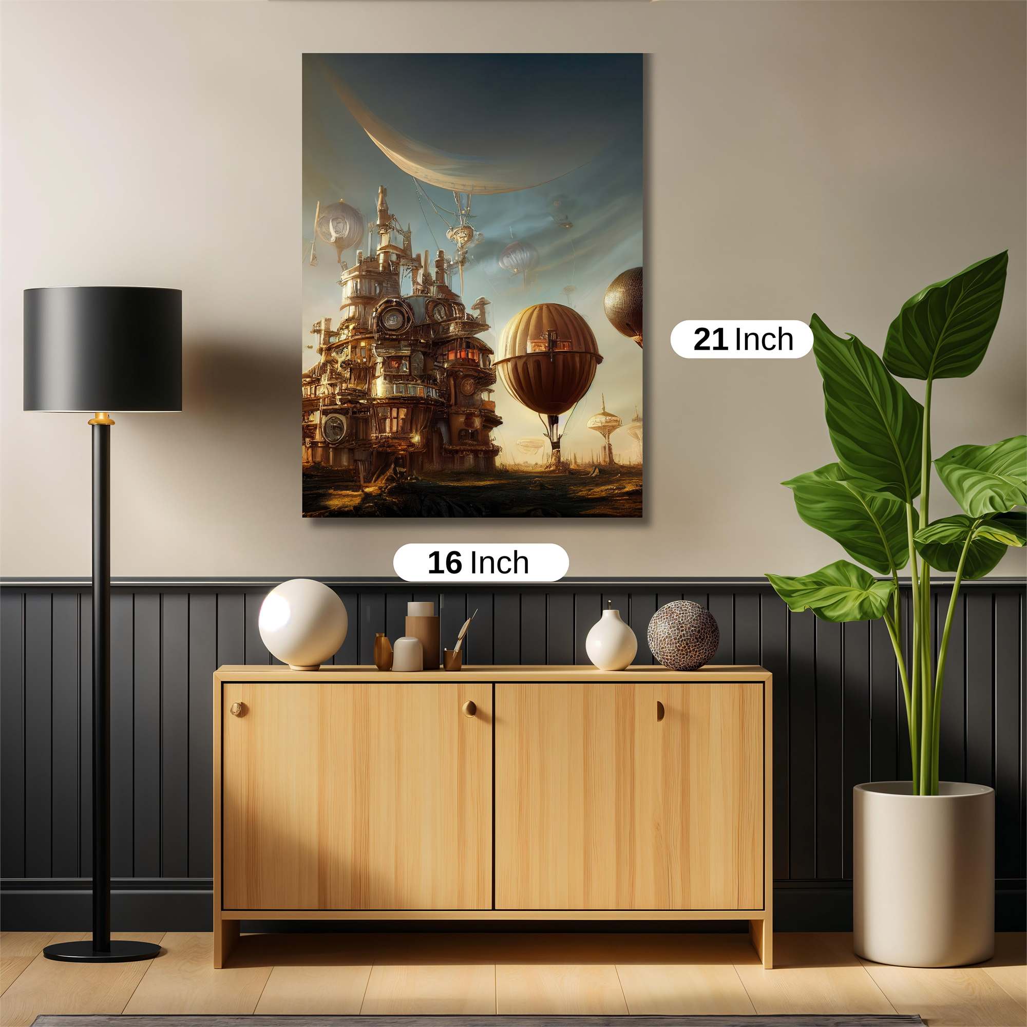Steampunk Serenity Safe Wall Magnetic / M