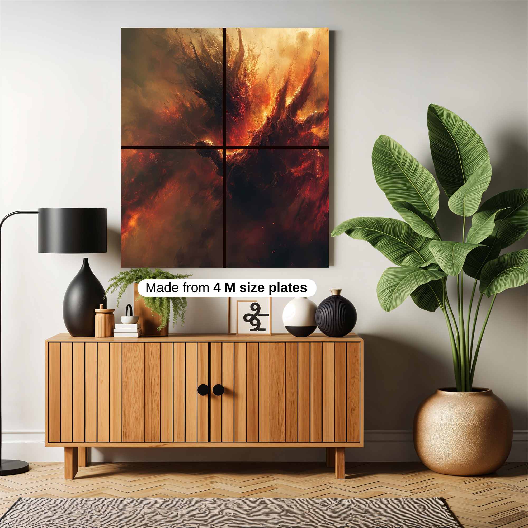 Demon Rage Safe Wall Magnetic / M