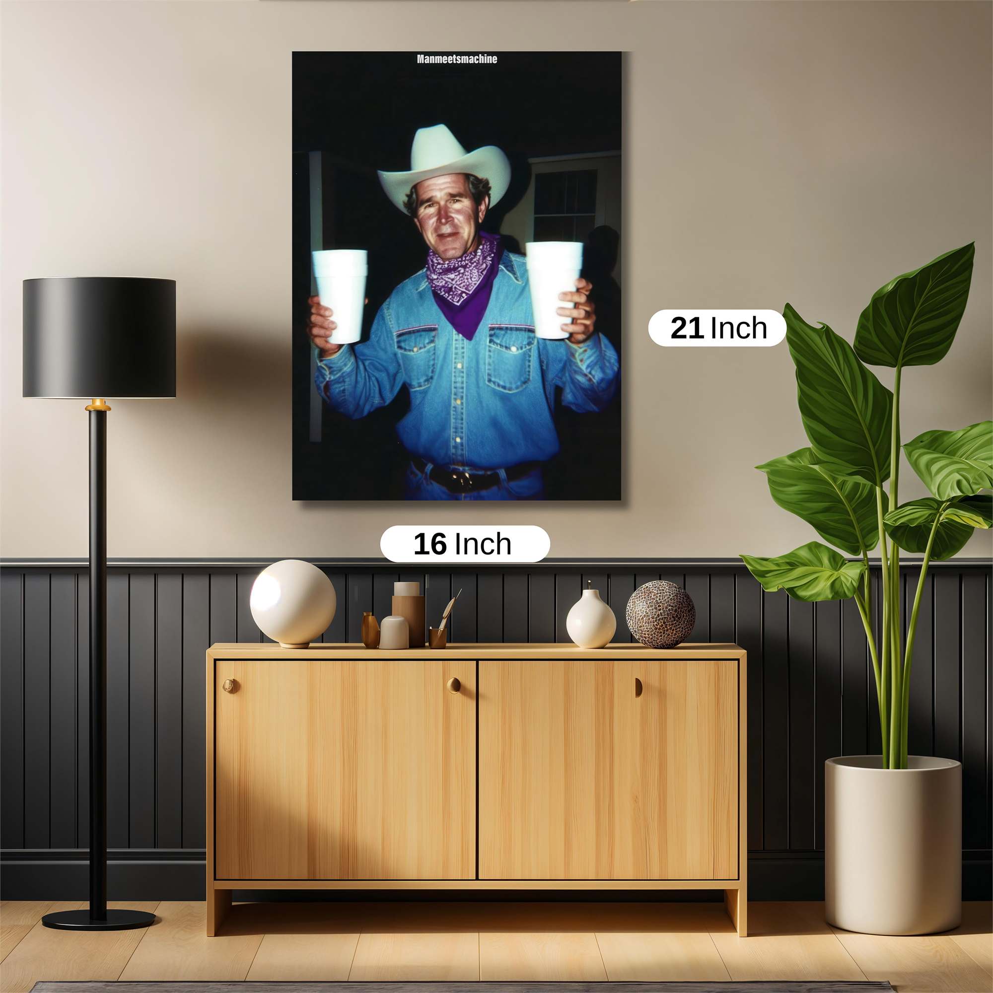 Reagan Revels Safe Wall Magnetic / M