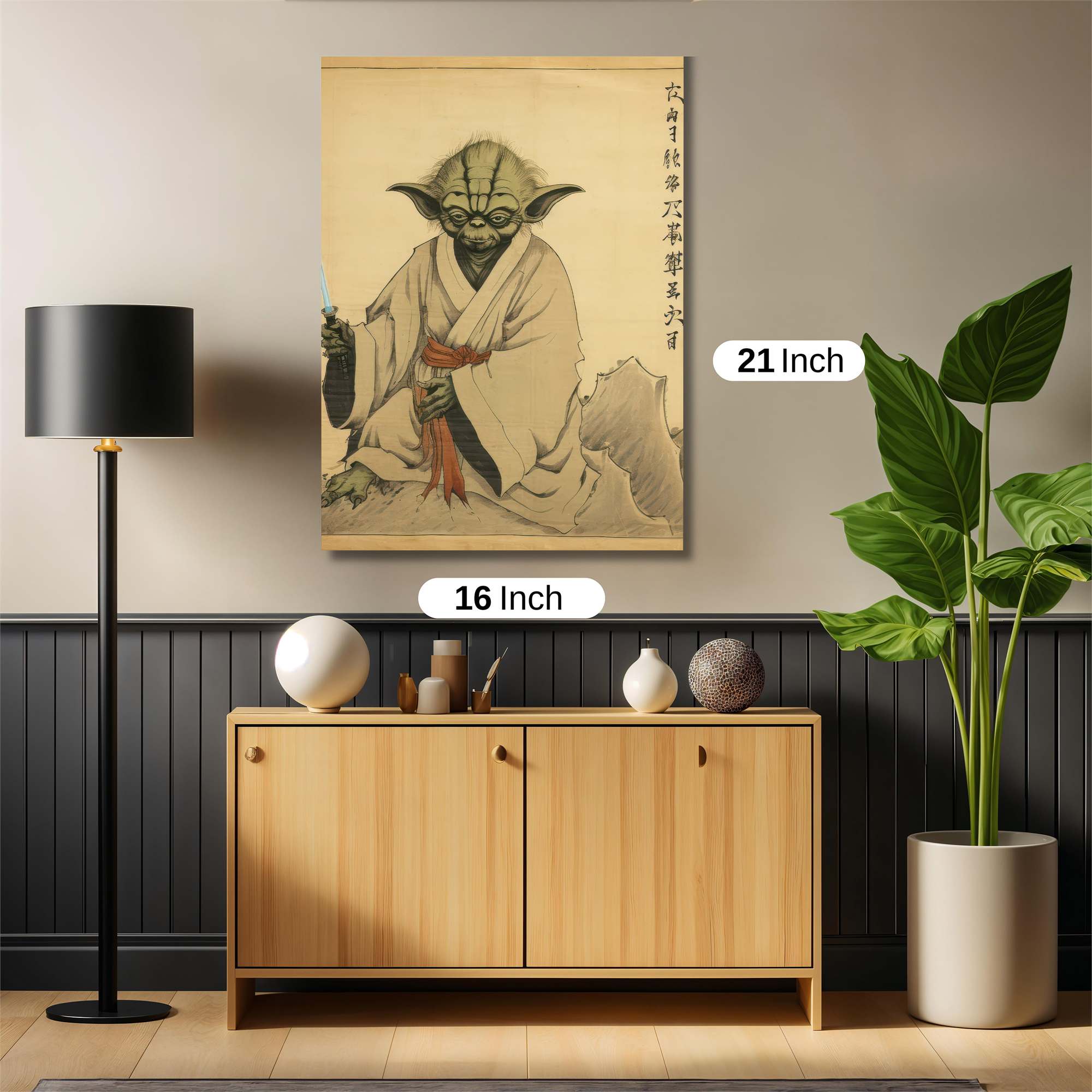 Yoda Serene Safe Wall Magnetic / M
