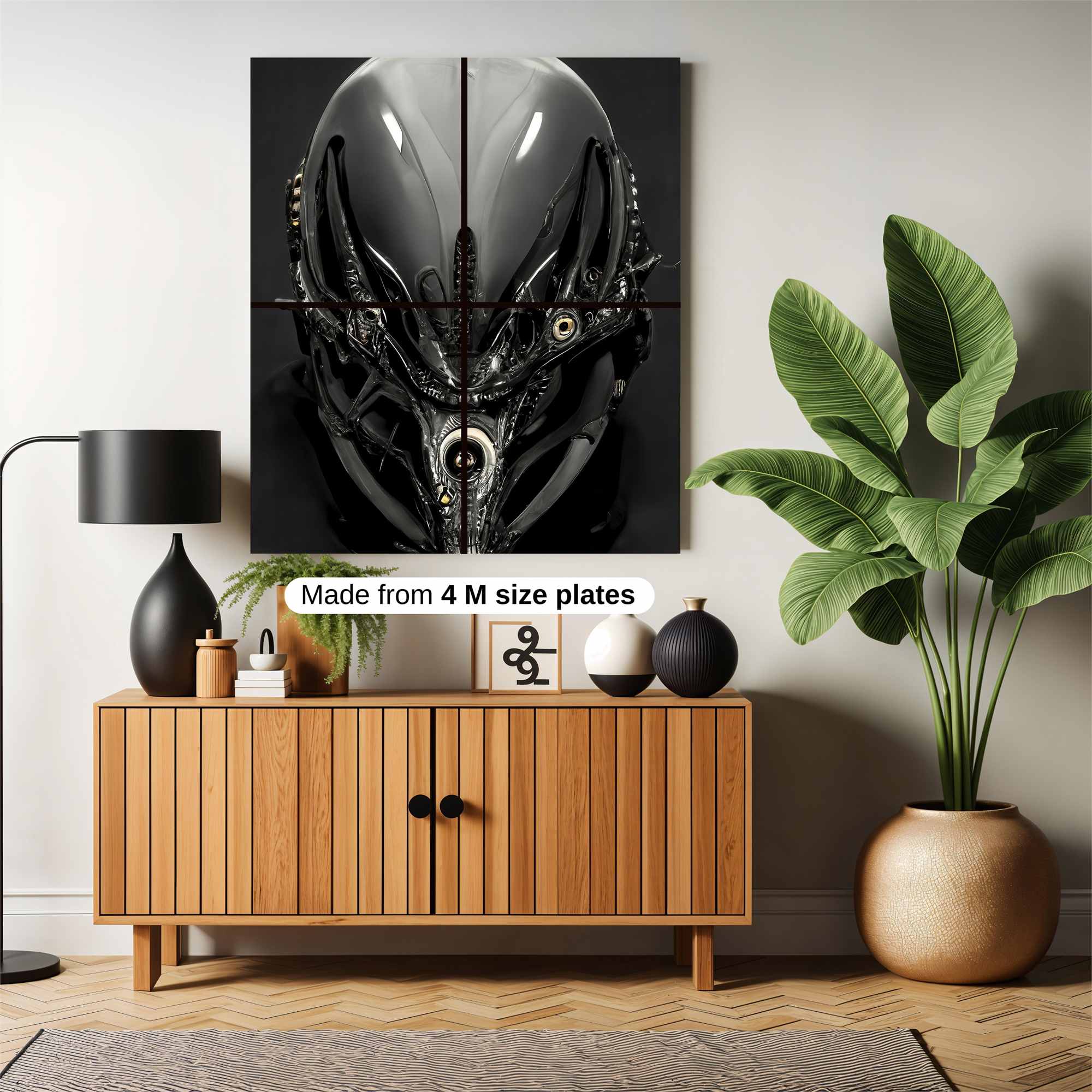 Alien Menace Safe Wall Magnetic / M