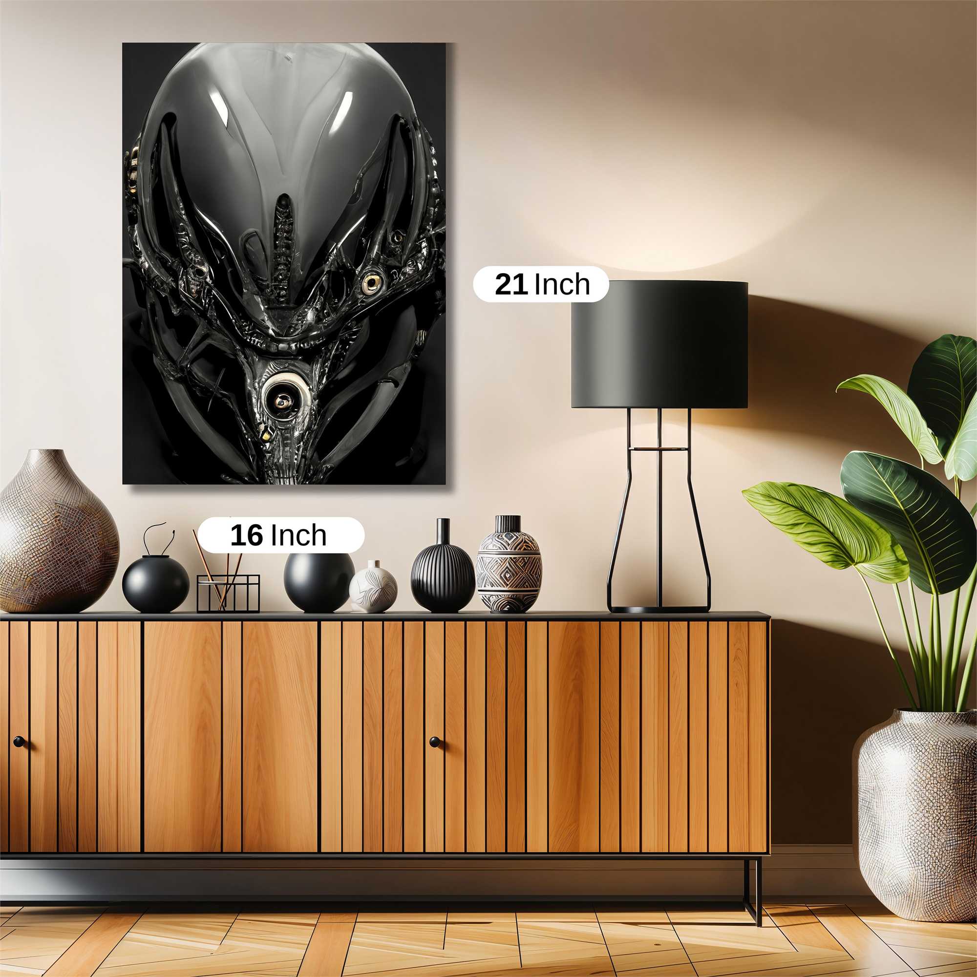 Alien Menace Safe Wall Magnetic / M