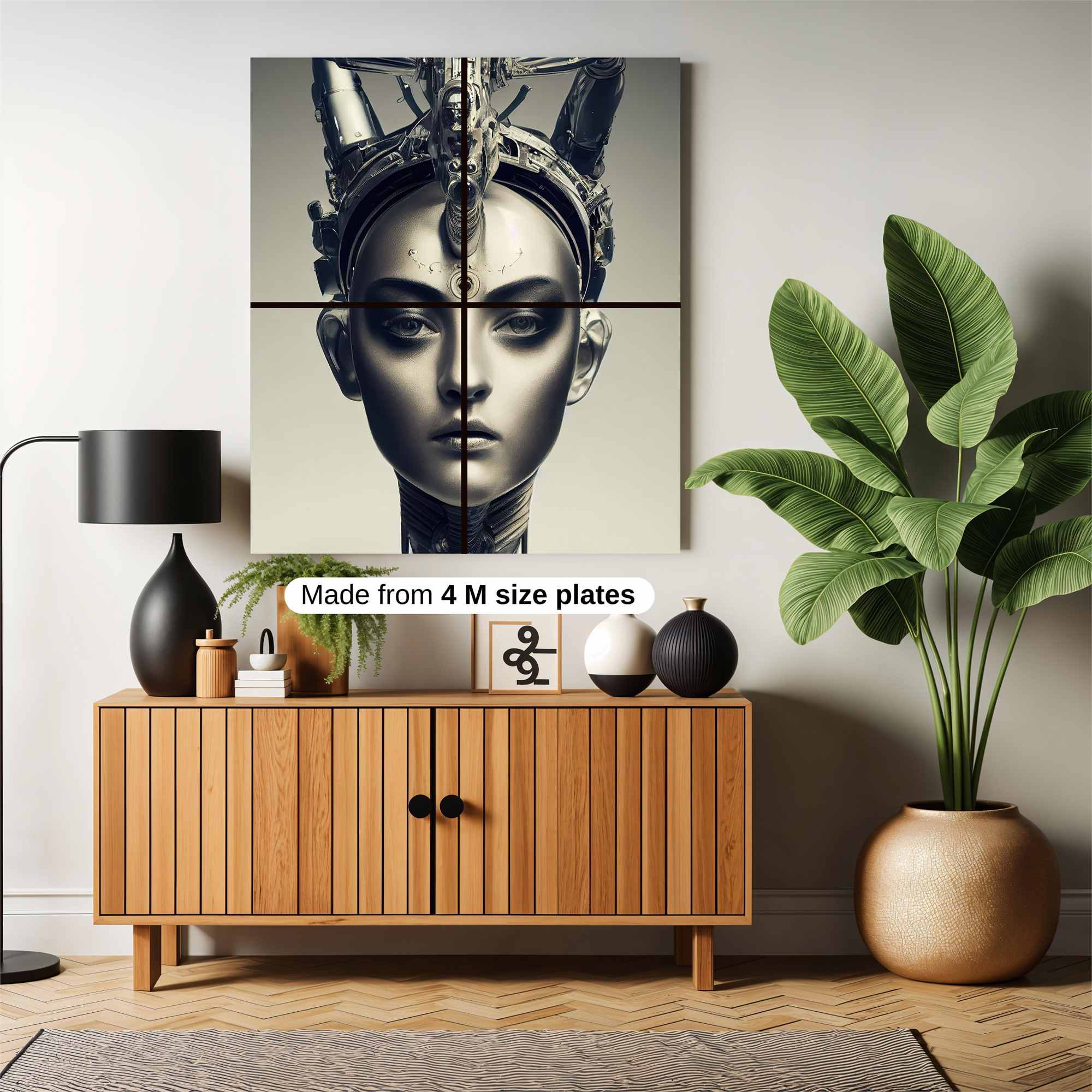 Nefertiti Cyber Safe Wall Magnetic / M