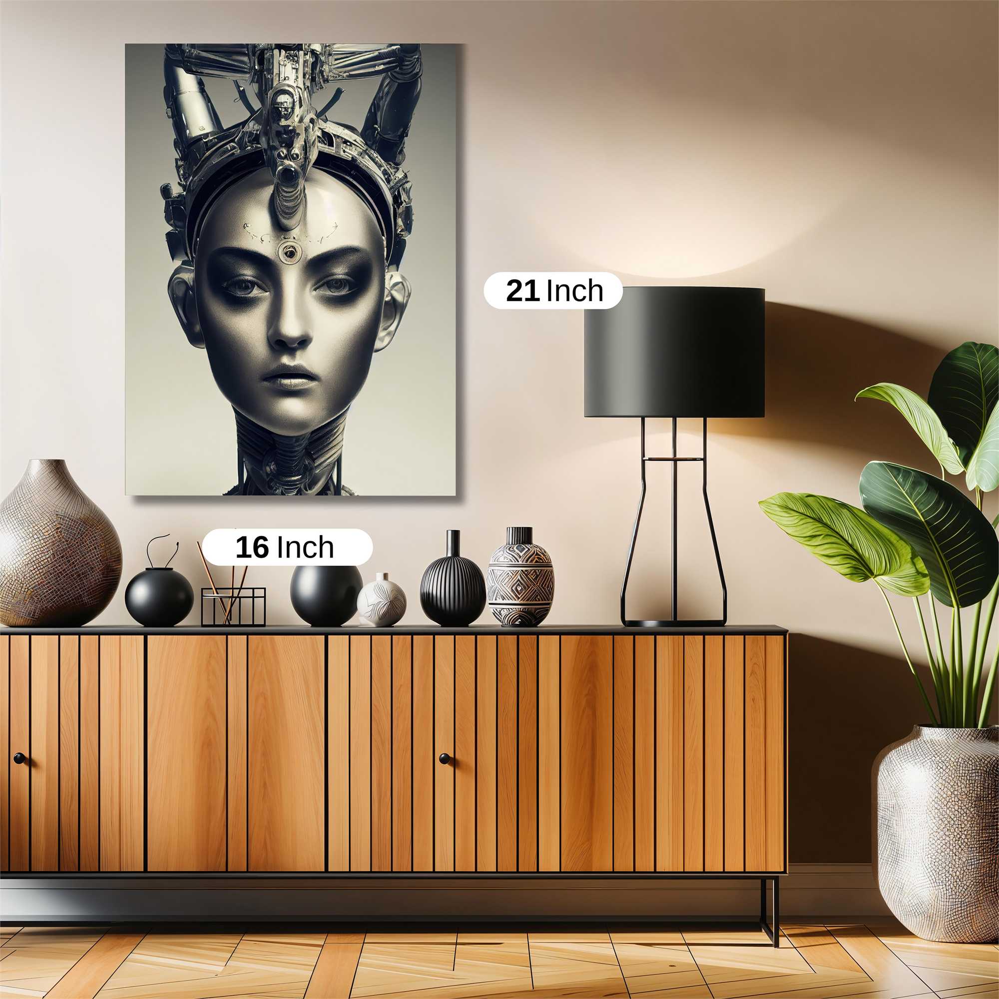 Nefertiti Cyber Safe Wall Magnetic / M