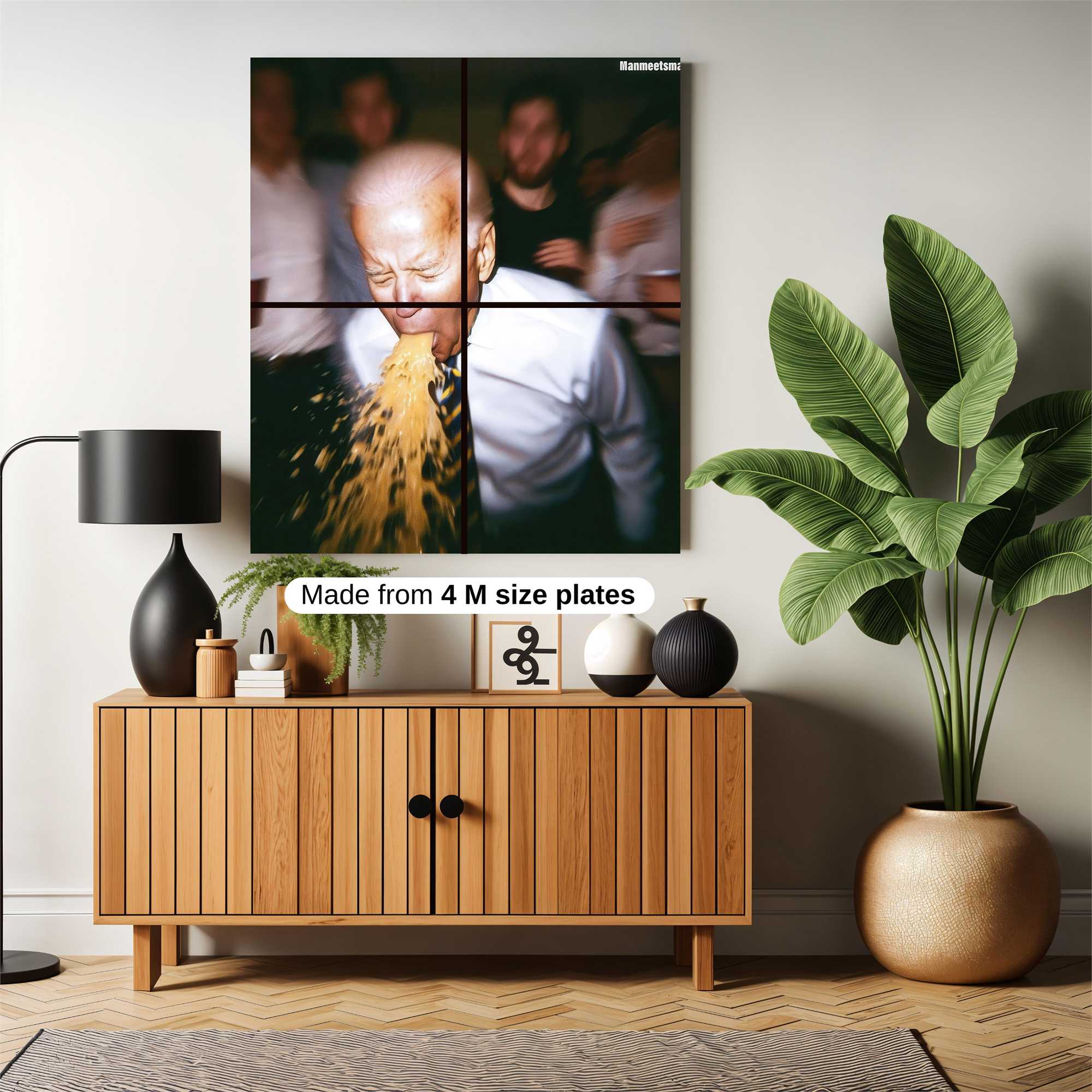 Biden Binge Safe Wall Magnetic / M