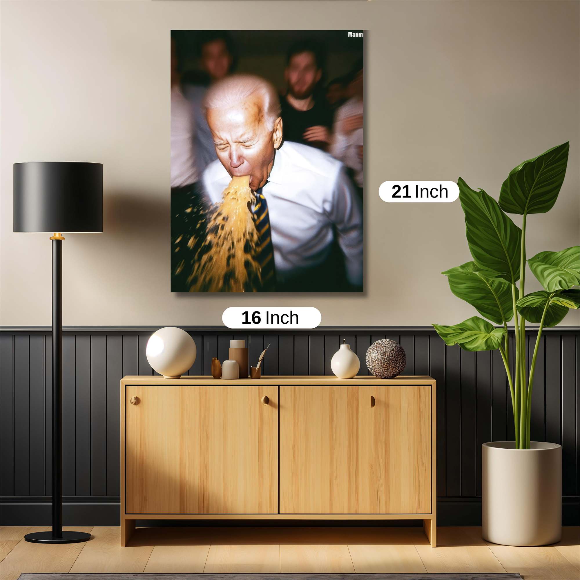 Biden Binge Safe Wall Magnetic / M