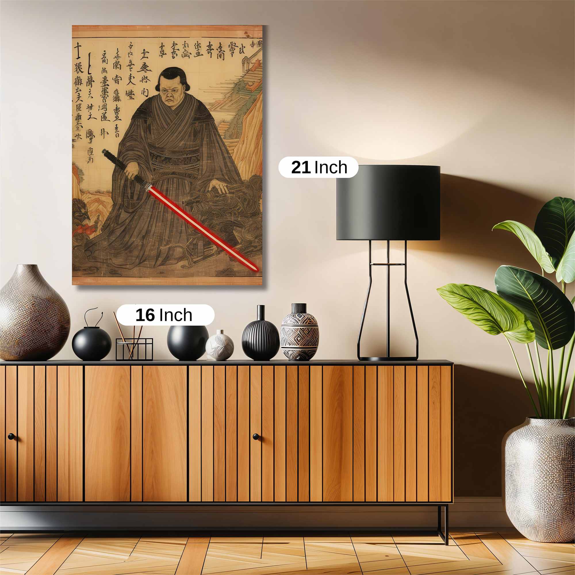 Samurai Fusion Safe Wall Magnetic / M