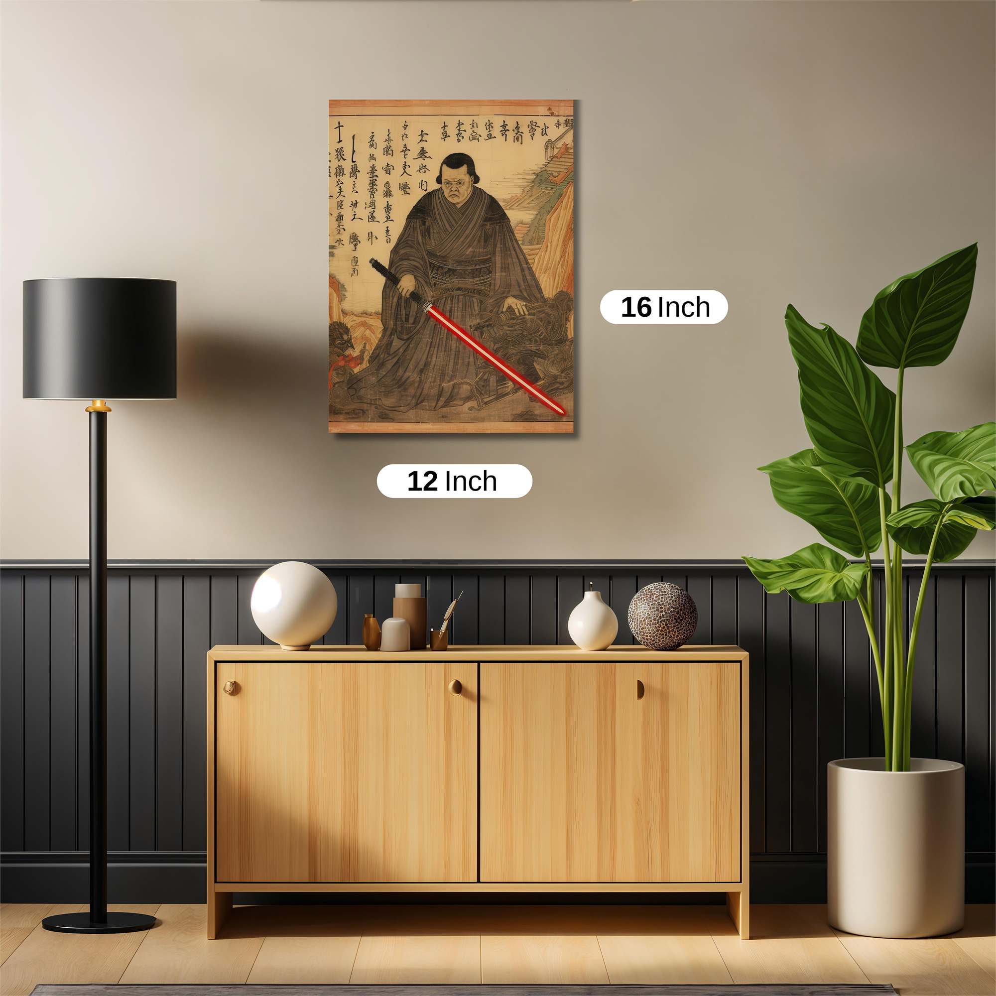 Samurai Fusion Safe Wall Magnetic / M