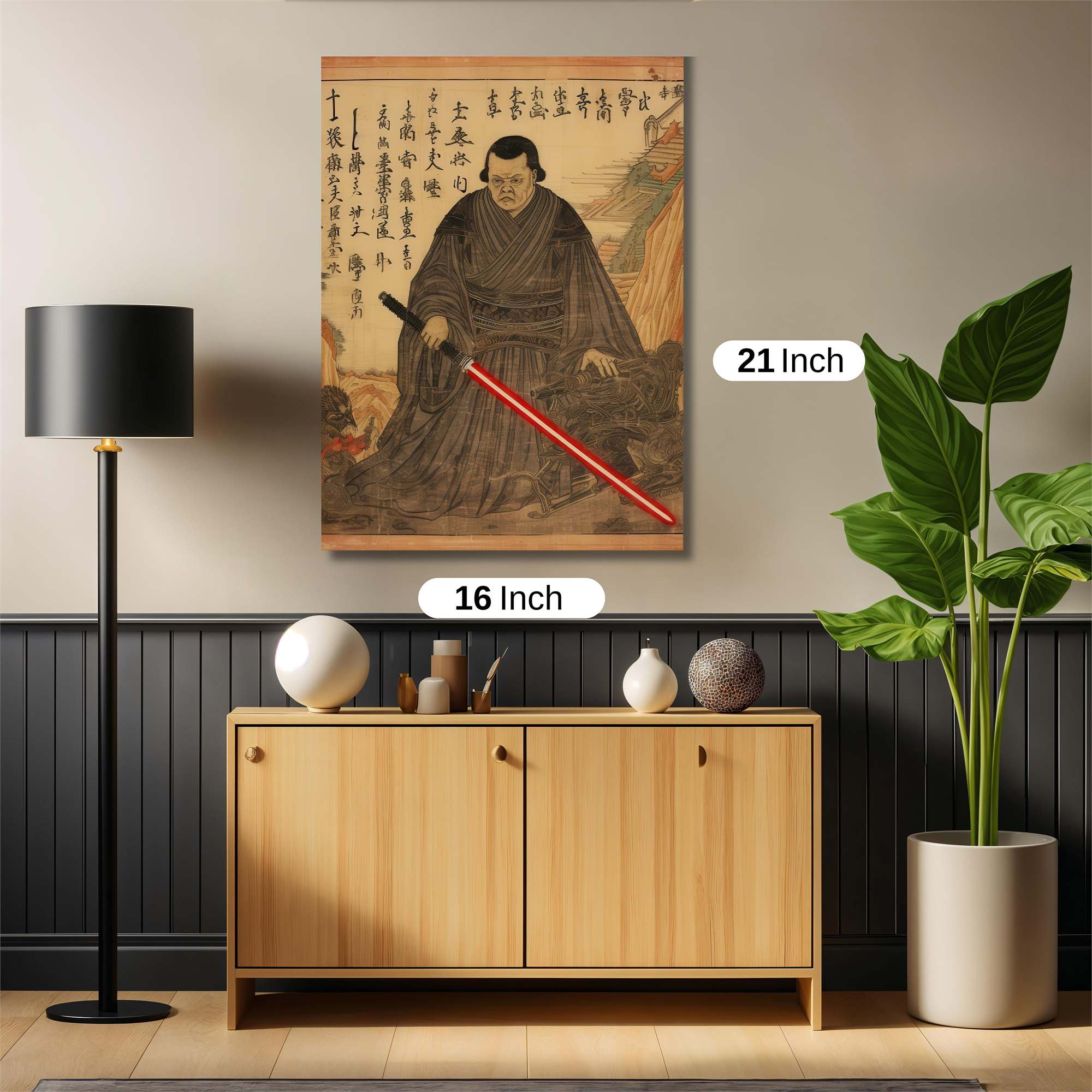 Samurai Fusion Safe Wall Magnetic / M