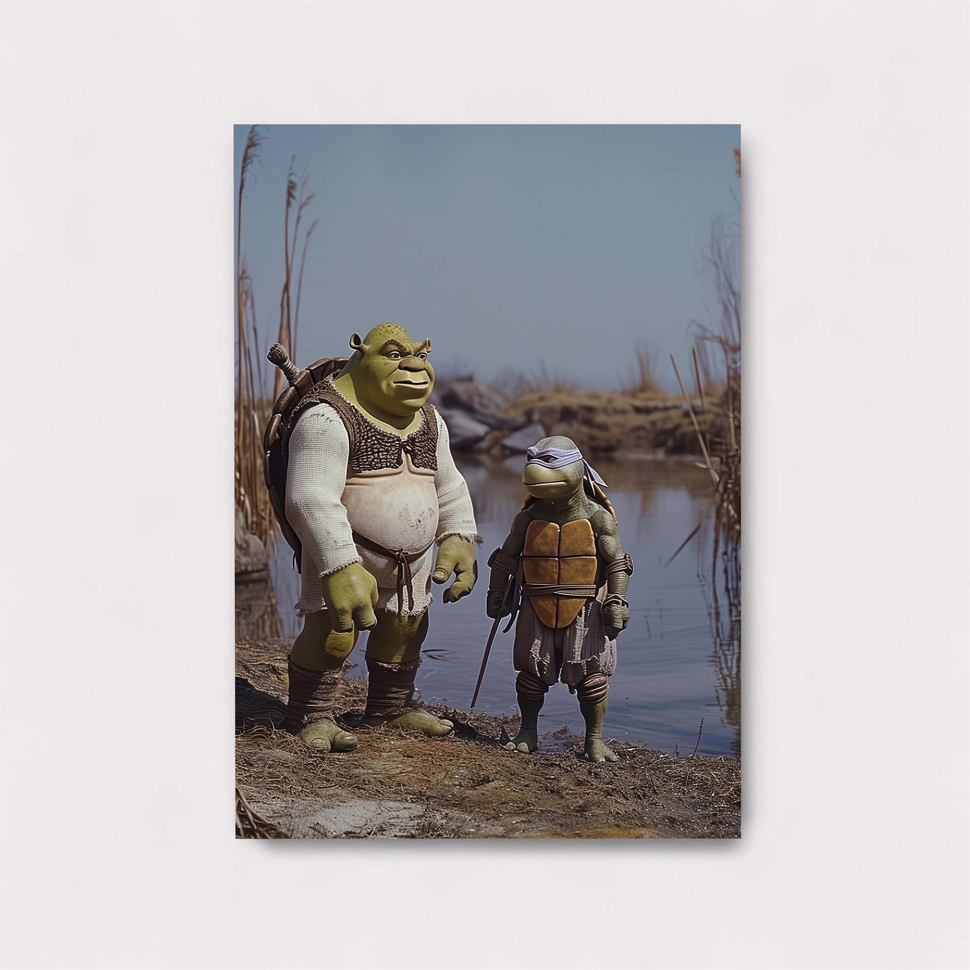 ShrekDonatello Adventure Safe Wall Magnetic / M