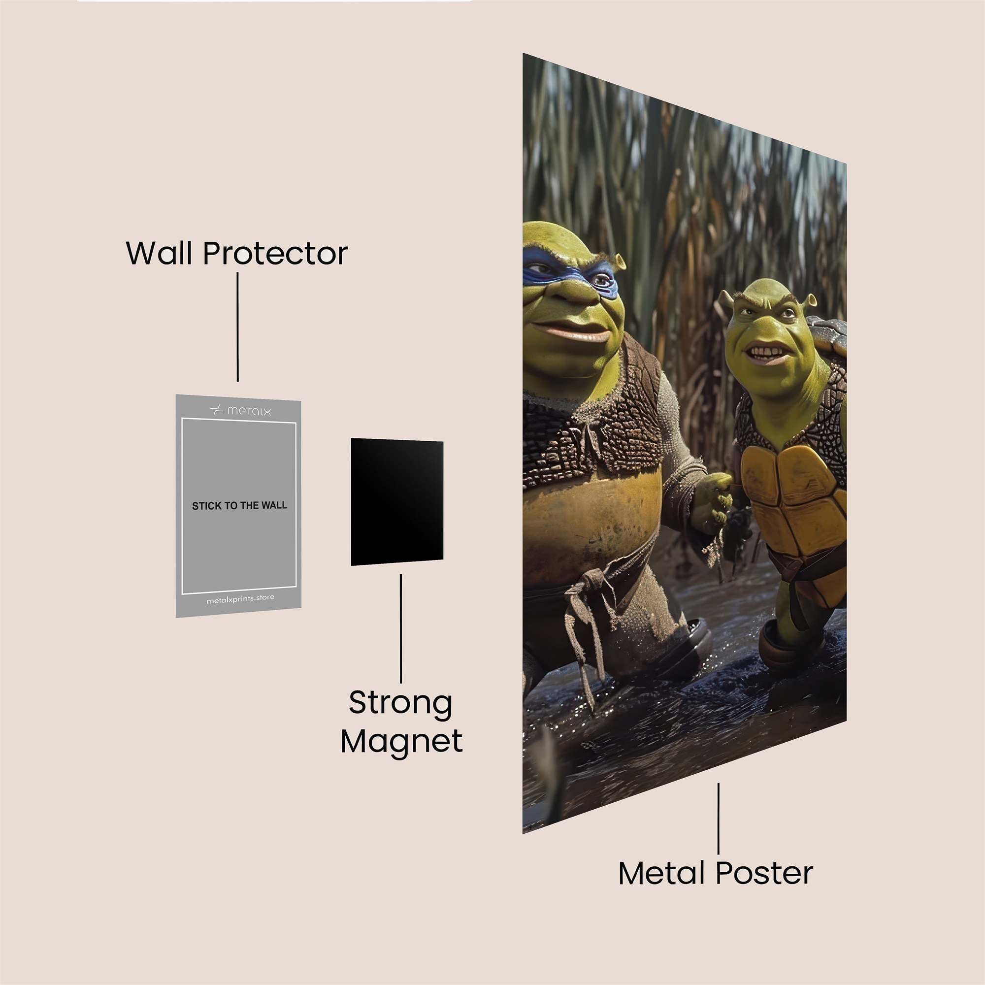 Shrek Fusion Safe Wall Magnetic / M