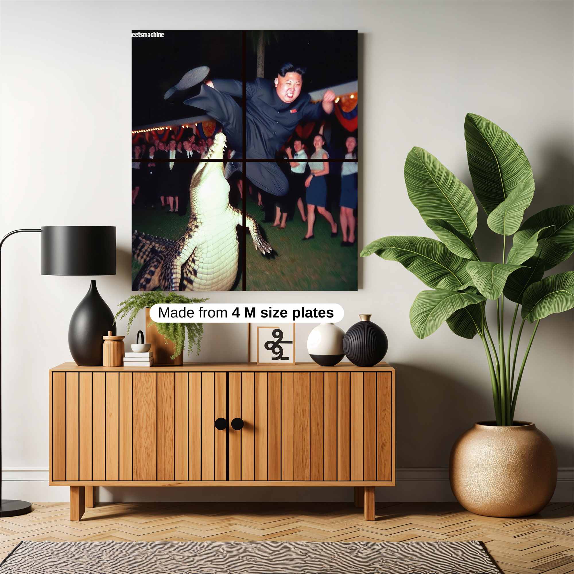 Kim Kicks Safe Wall Magnetic / M