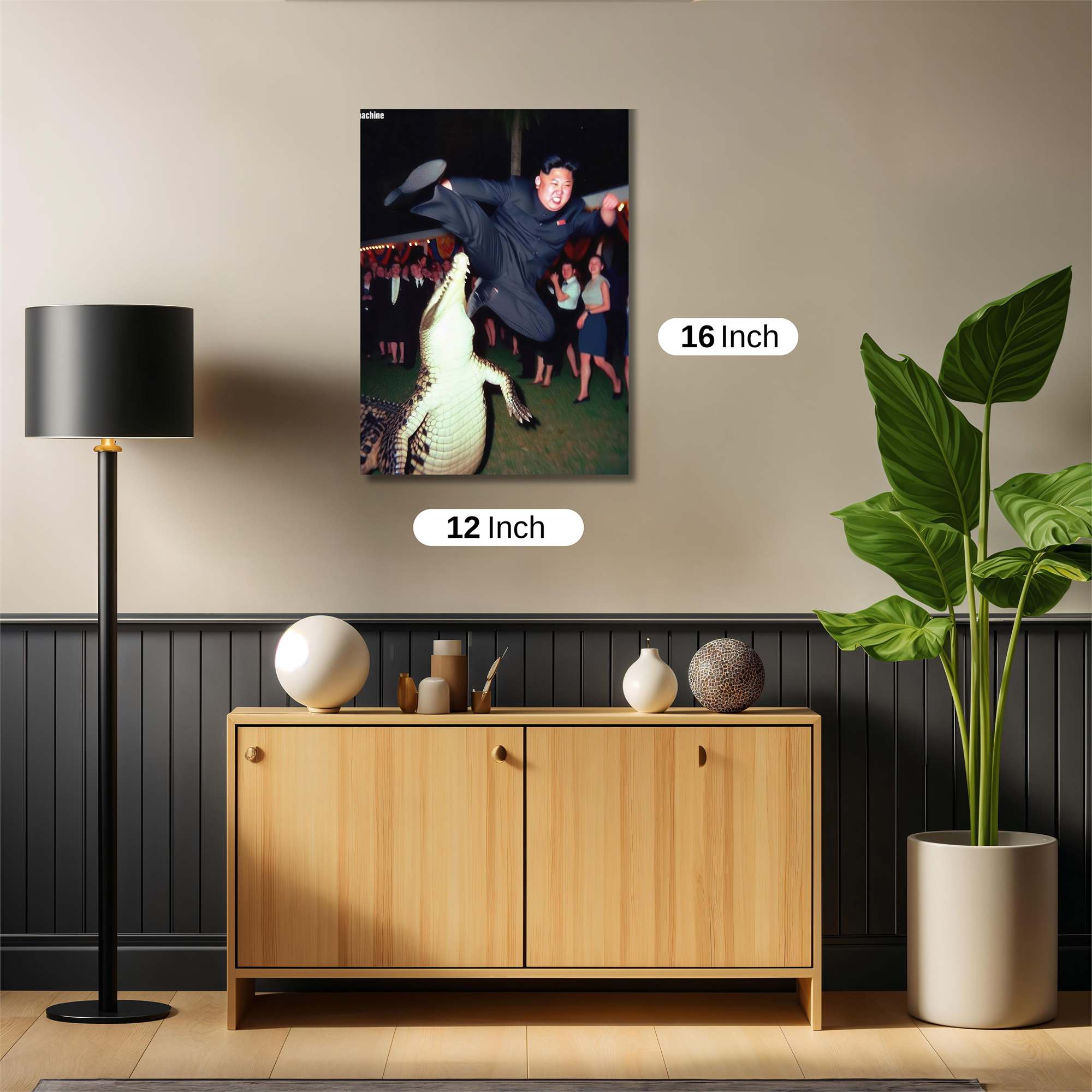 Kim Kicks Safe Wall Magnetic / M