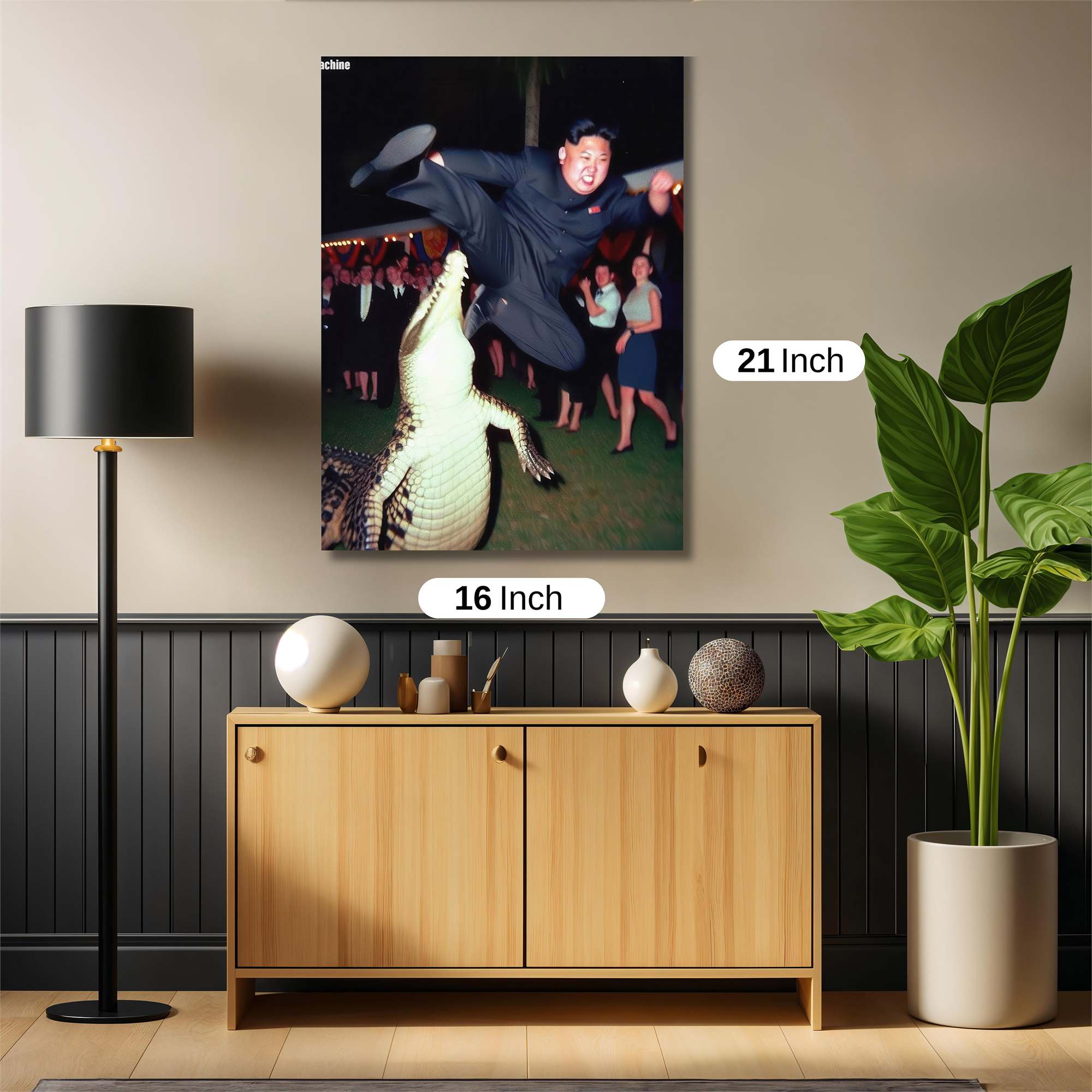 Kim Kicks Safe Wall Magnetic / M