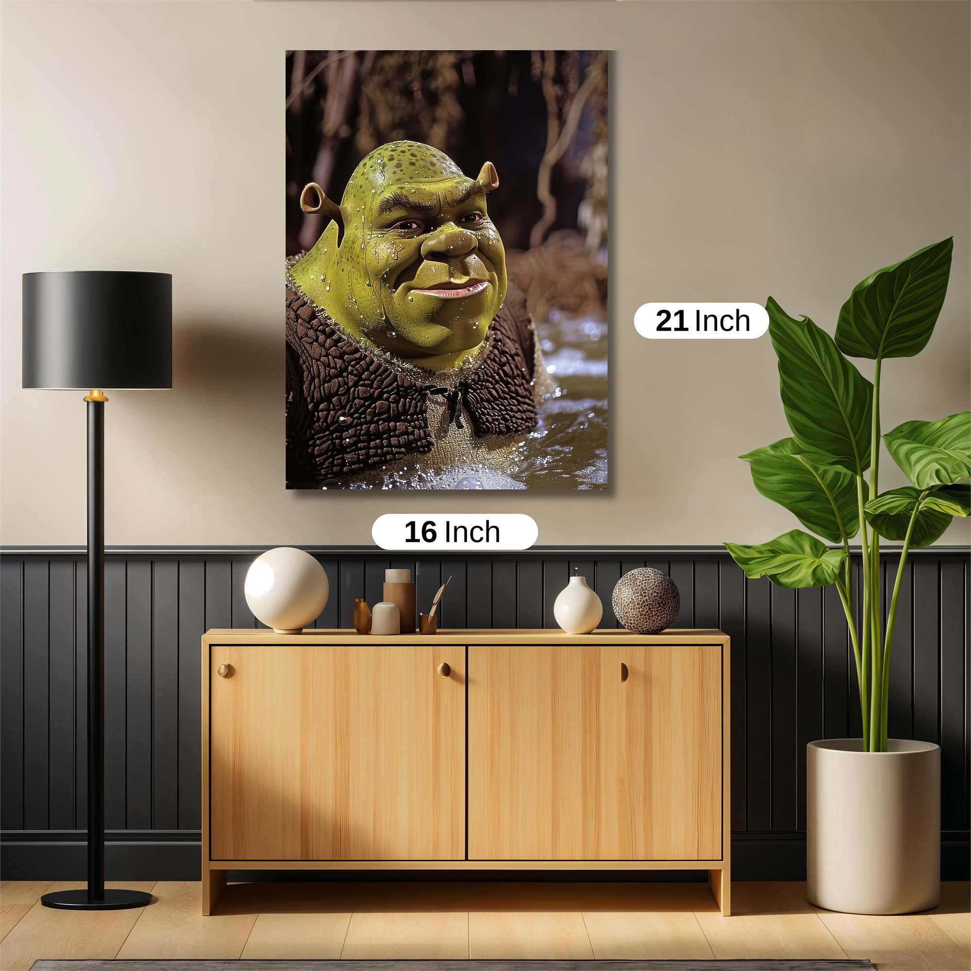 Shrek Serene Safe Wall Magnetic / M
