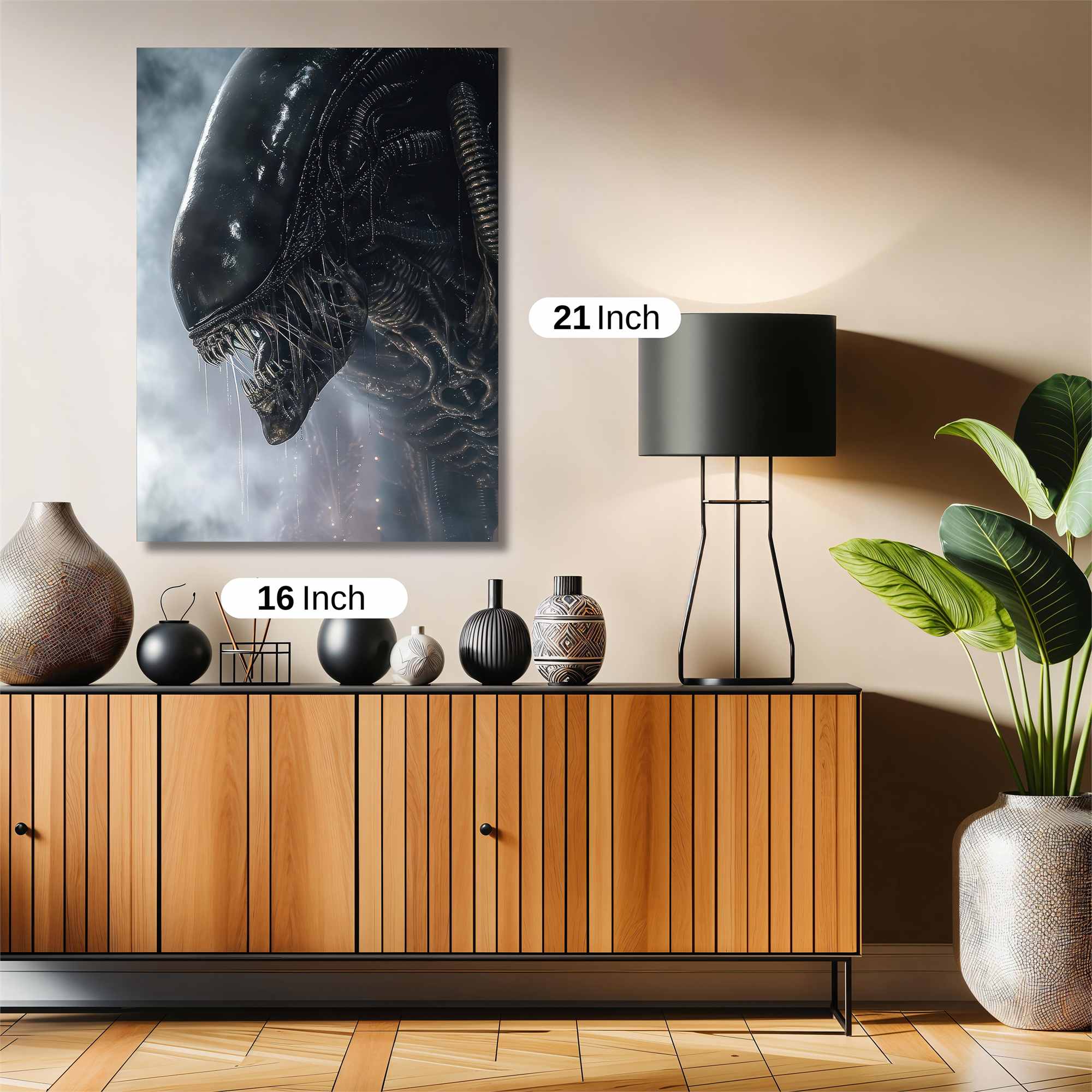 Xenomorph Dread Safe Wall Magnetic / M