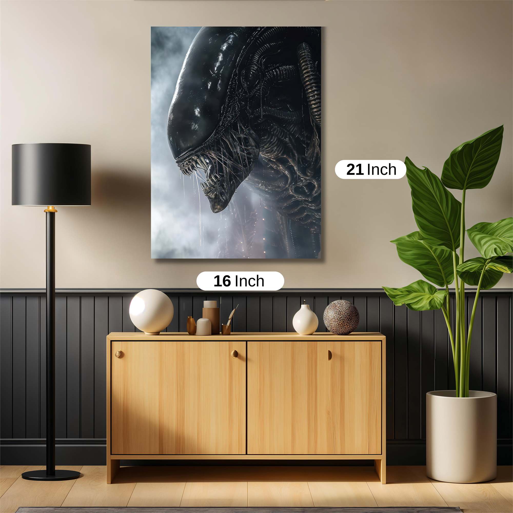 Xenomorph Dread Safe Wall Magnetic / M