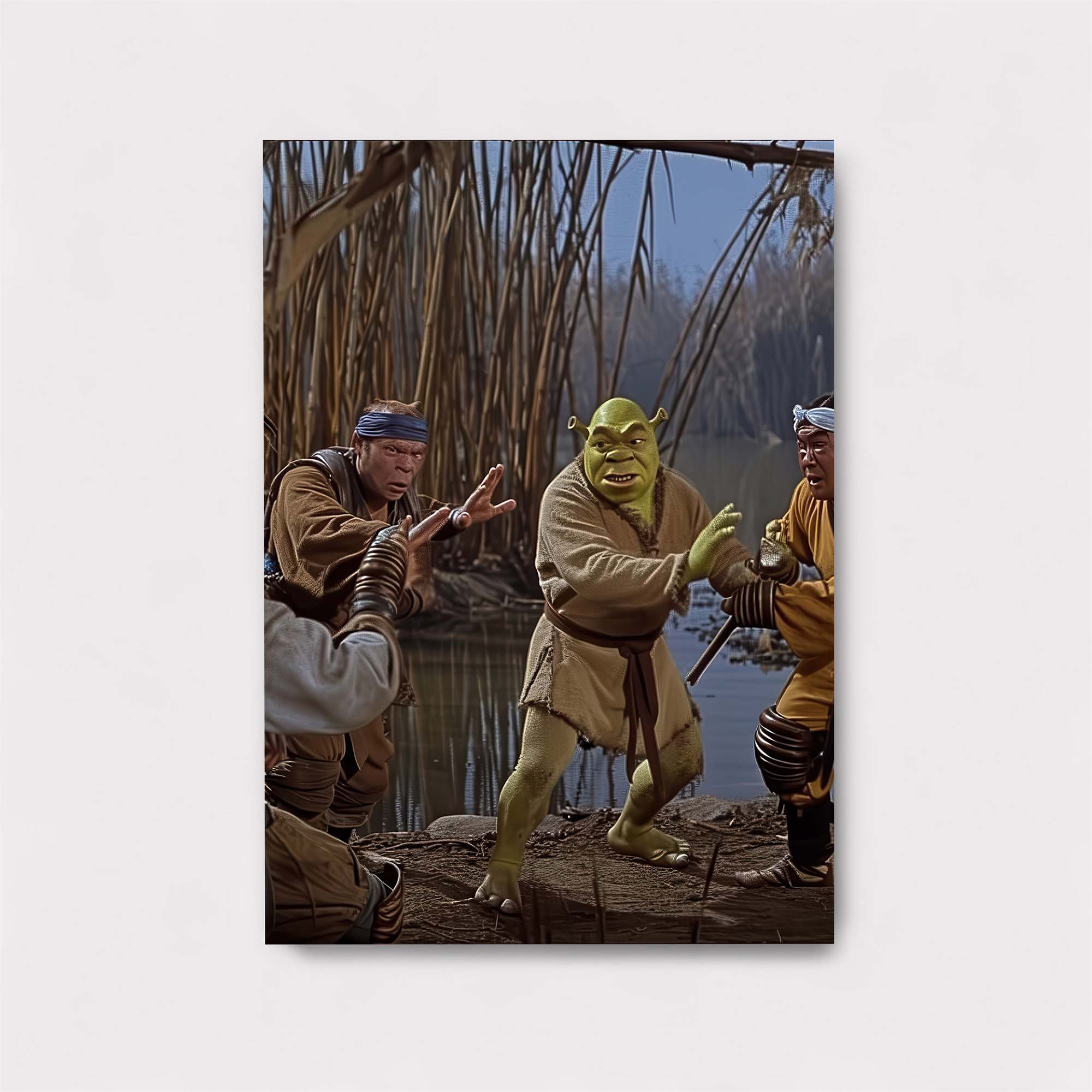 Shrek Scuffle Safe Wall Magnetic / M