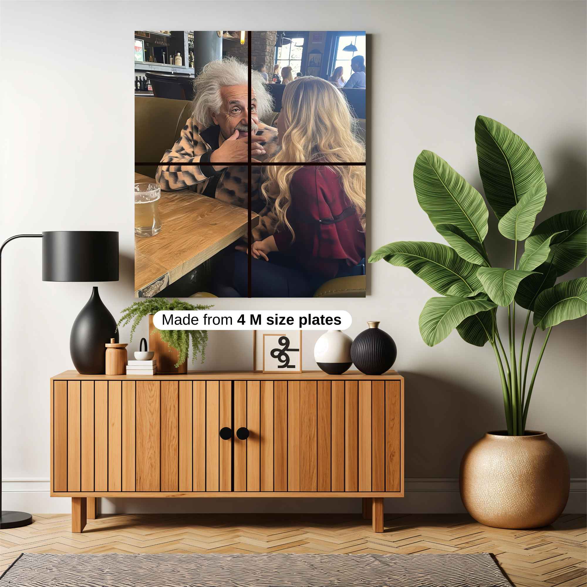 Einstein Playful Safe Wall Magnetic / M