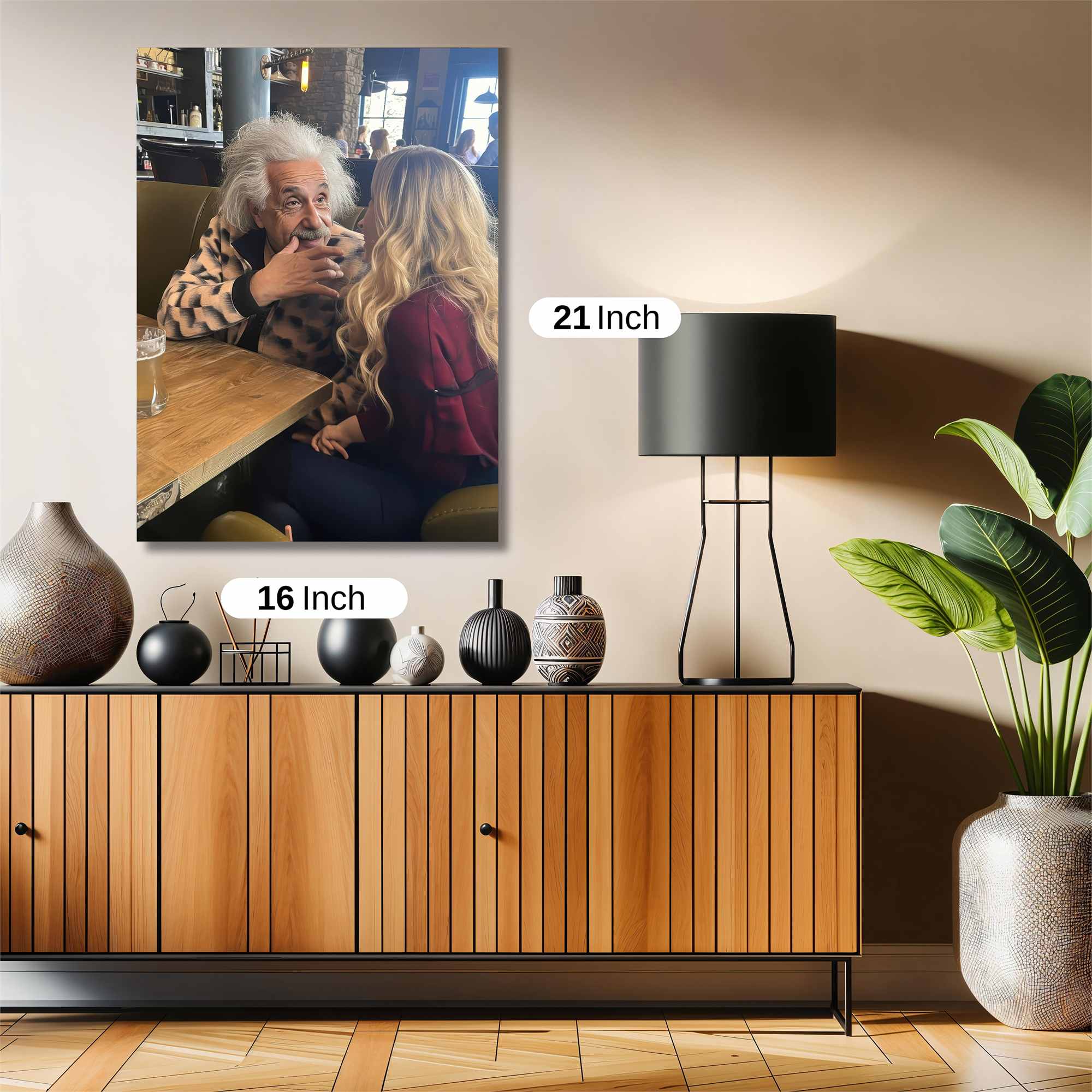 Einstein Playful Safe Wall Magnetic / M