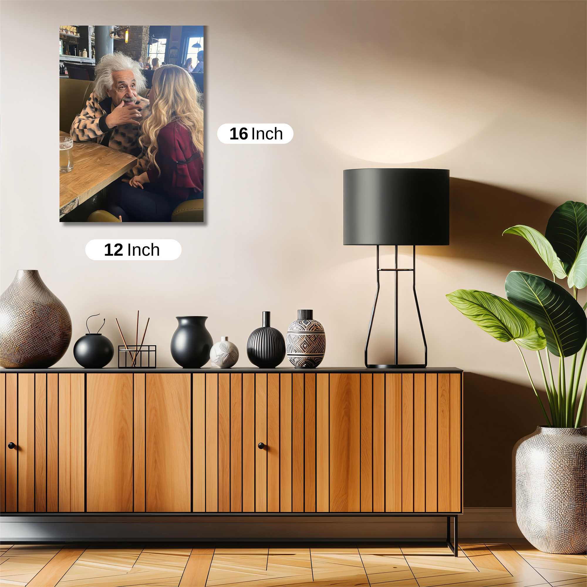 Einstein Playful Safe Wall Magnetic / M