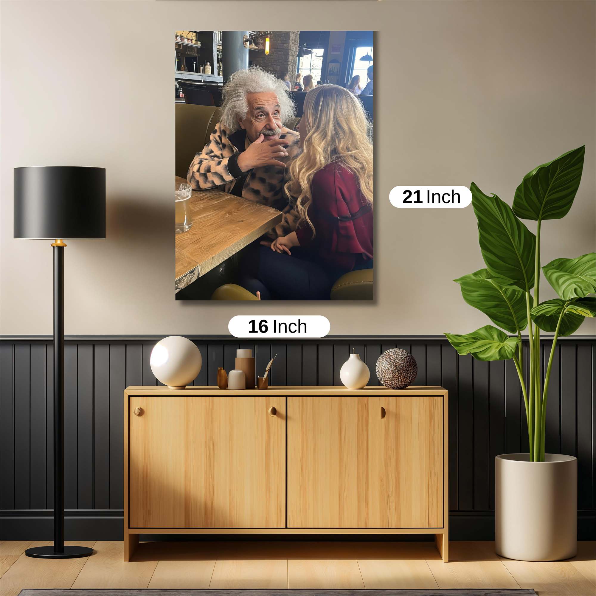 Einstein Playful Safe Wall Magnetic / M