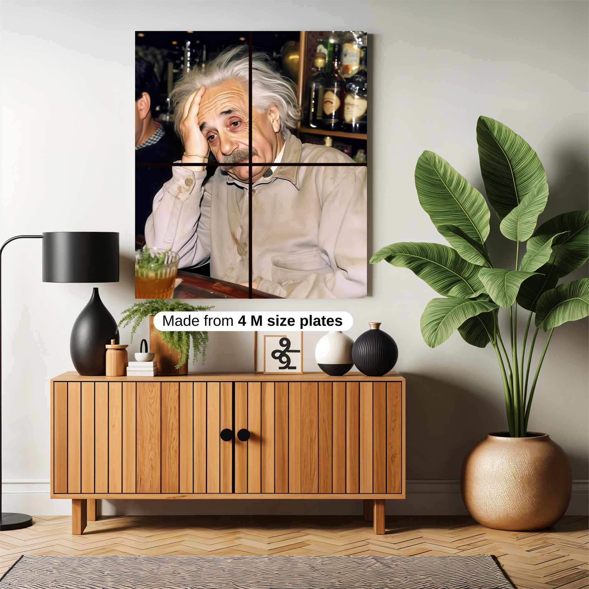 Einstein Exhausted Safe Wall Magnetic / M